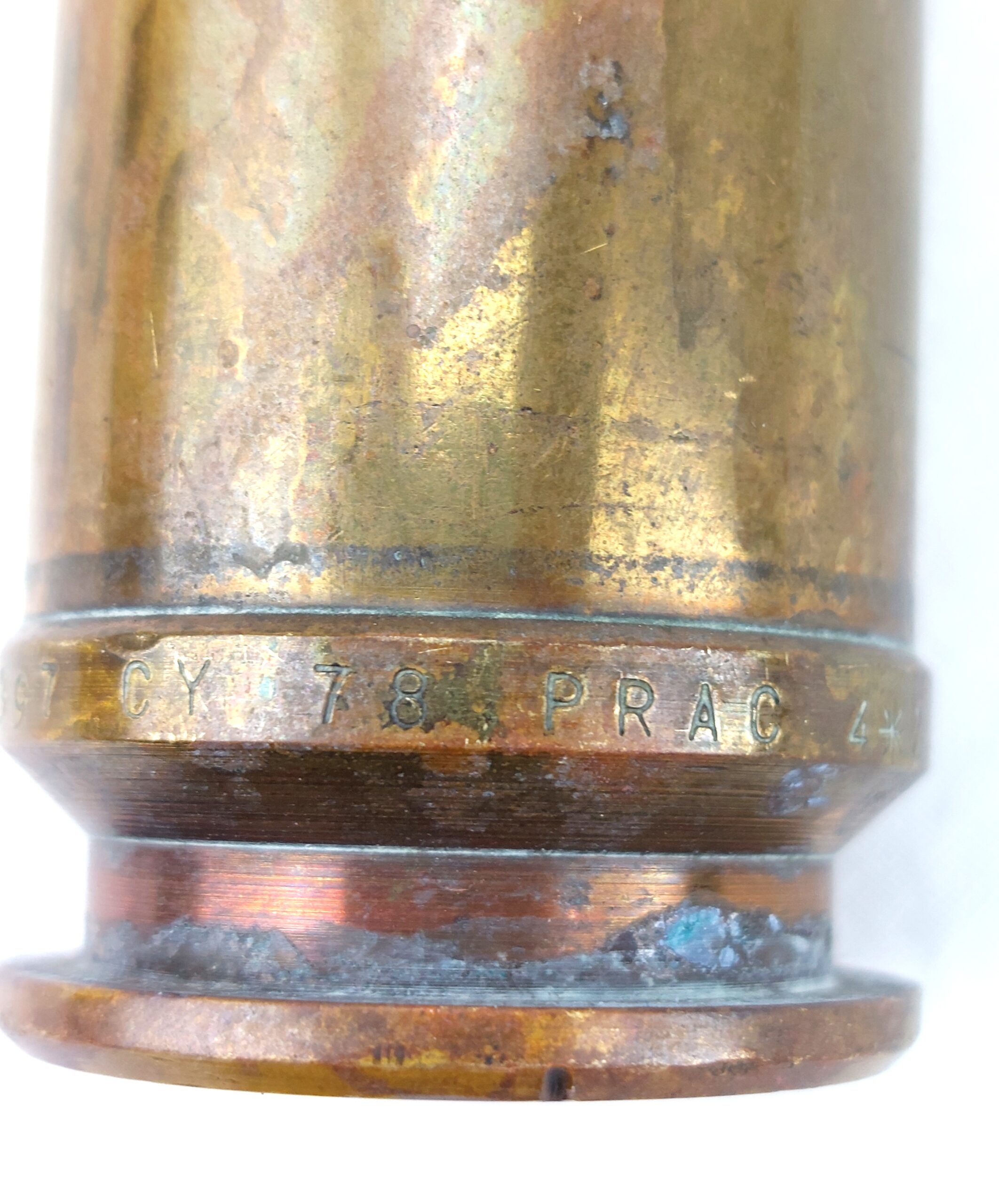 British, 1977, 30mm Aden (Armament Development, Enfield) Practice Cannon Shell, Radway Green, Inert - Image 8