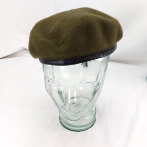British Army, cWW2, Officers and Other Ranks Beret, Size 7 1/4, Marked - All Wool Beret Cap Fast Colour