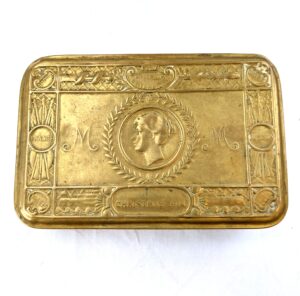 British, WW1, Princess Mary 1914 Christmas Gift Fund Box