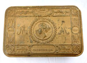 British, WW1, Princess Mary 1914 Christmas Gift Fund Box