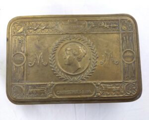 British, WW1, Princess Mary 1914 Christmas Gift Fund Box