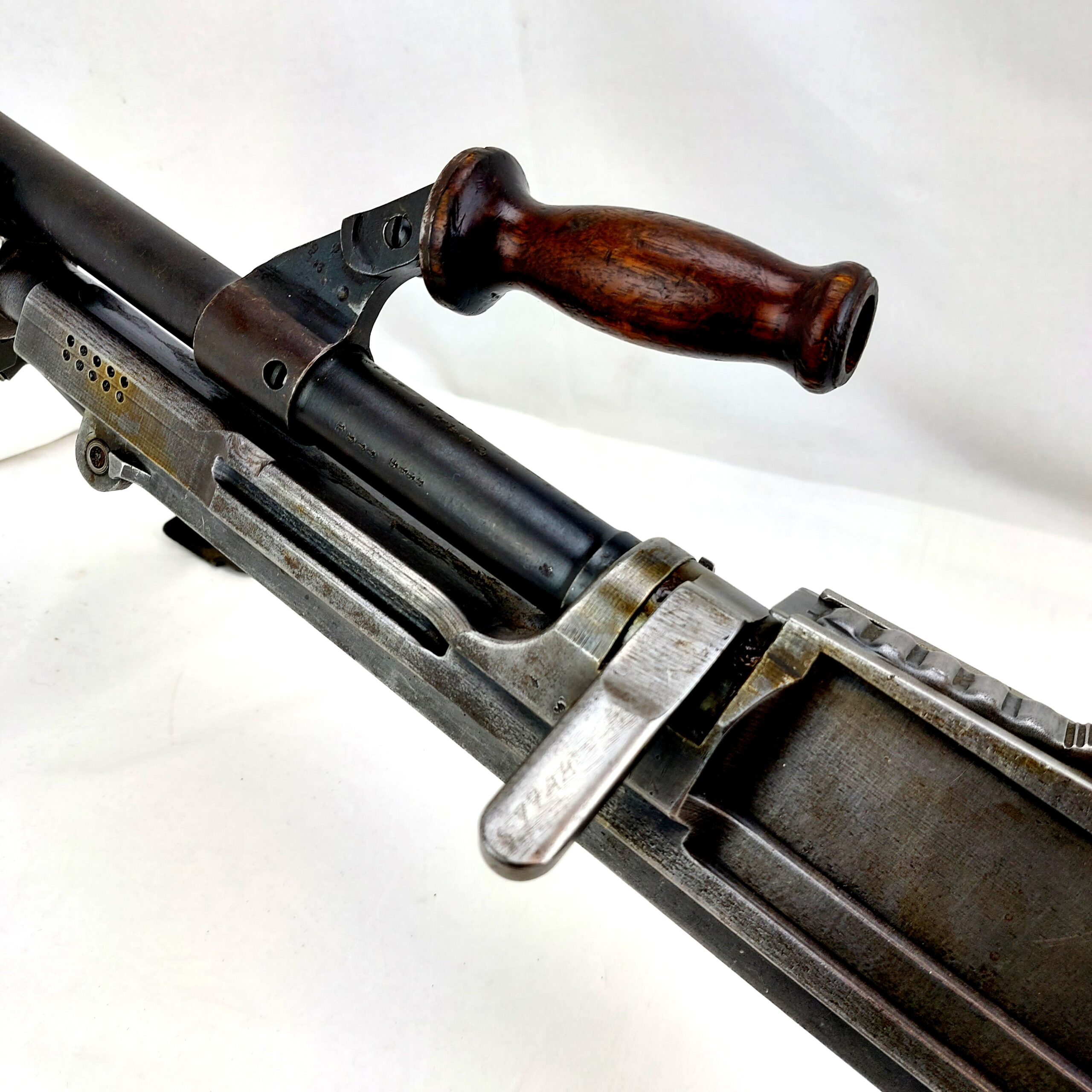 British, WW2, .303 Bren Light Machine Gun MK11, Dated 1942, Monotype Corporation, Deactivated - Image 17