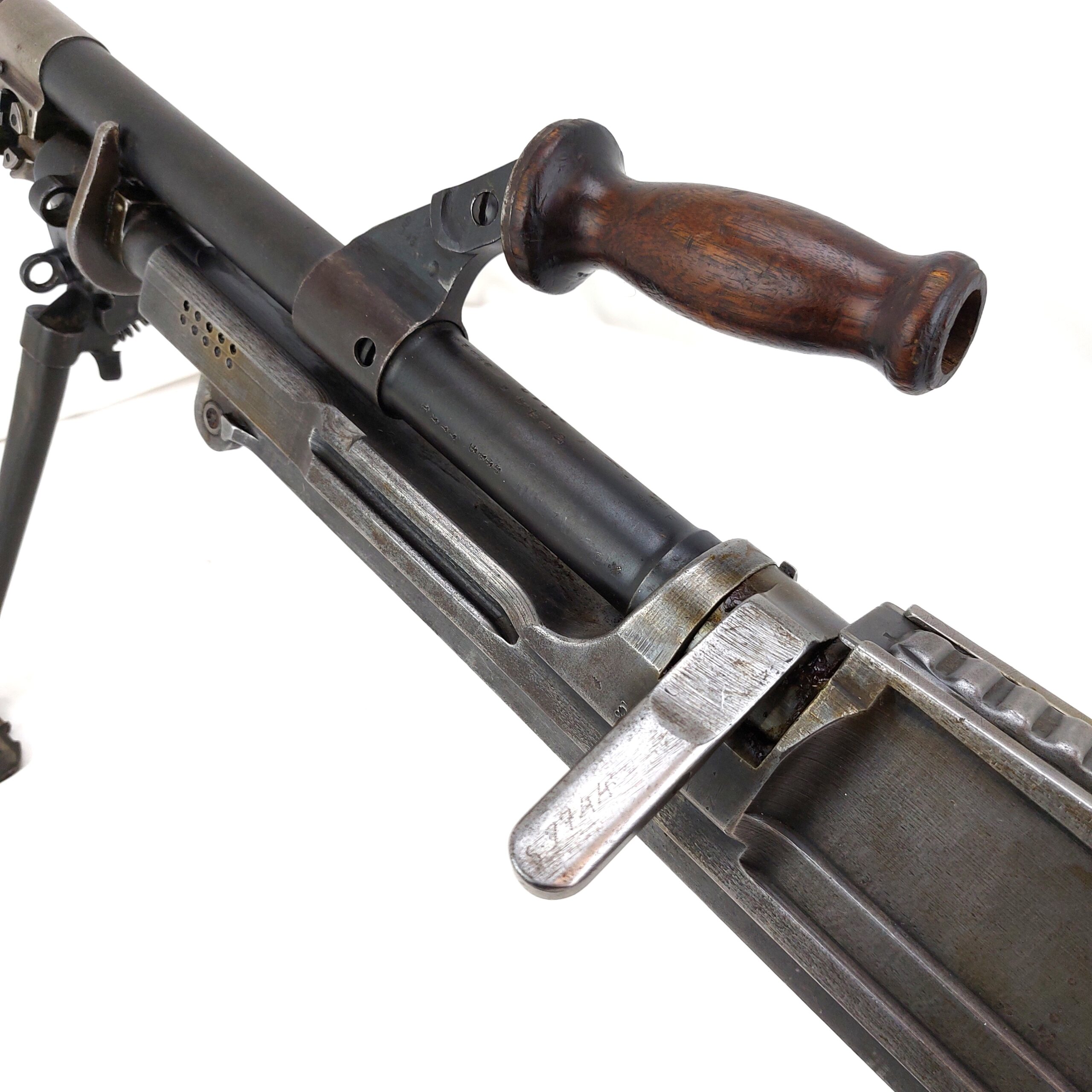 British, WW2, .303 Bren Light Machine Gun MK11, Dated 1942, Monotype Corporation, Deactivated - Image 19