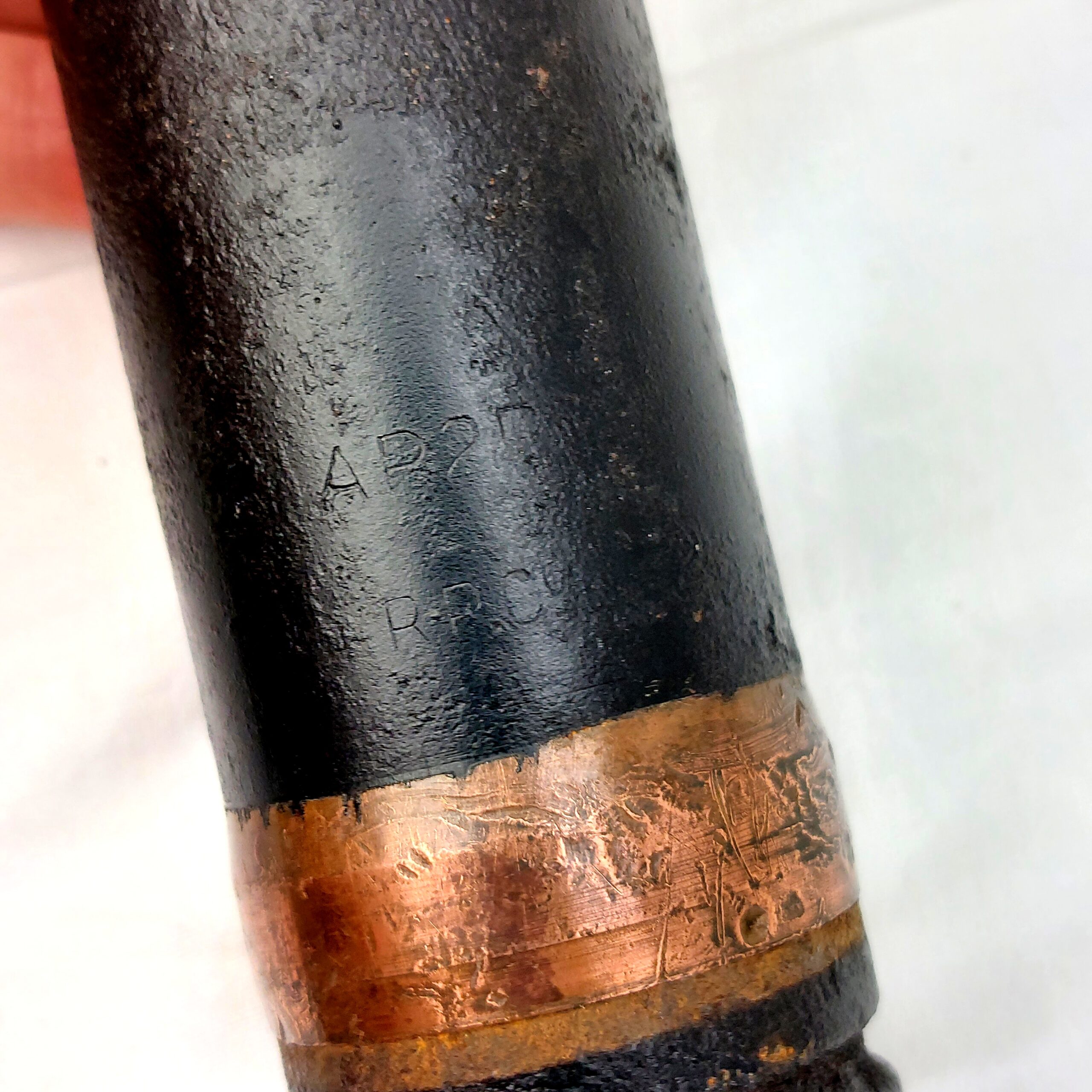 British, WW2, Naval 2 Pounder Pom Pom Round, 2PR No1 Mk II ECC, Dated 1942, Inert - Image 12