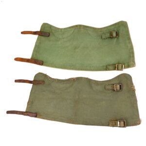 British, WW2, Original 1937 Pattern Khaki Gaiters