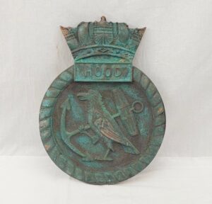 Bronze Recast Of Battlecruiser HMS Hood Main Battery Tompion