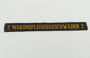 Cut Down WW1 German Naval Air Force Cap Tally