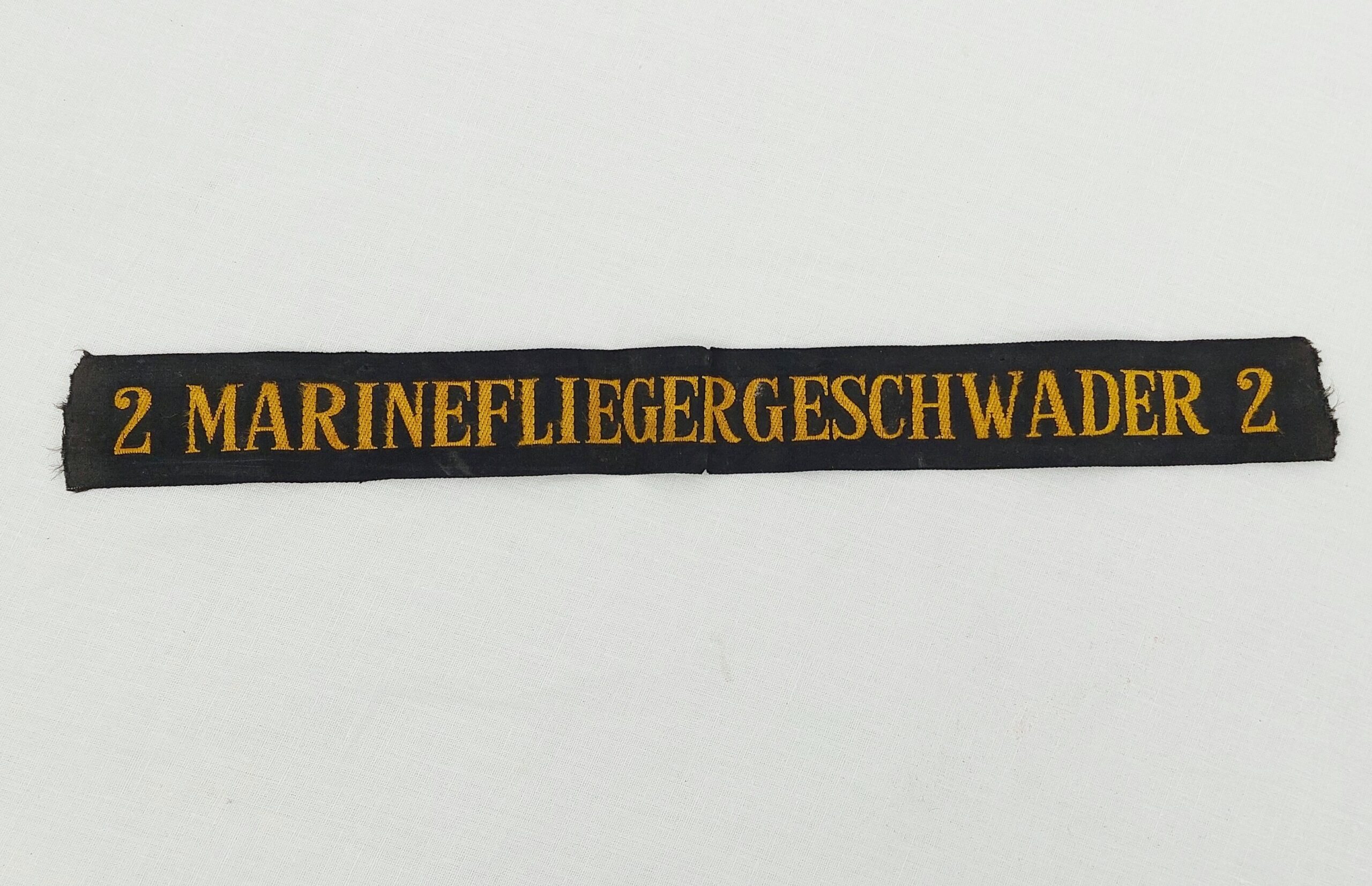 Cut Down WW1 German Naval Air Force Cap Tally