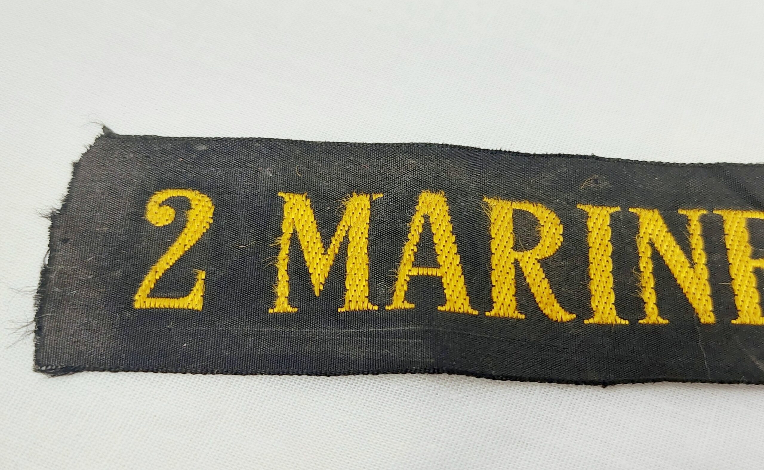 Cut Down WW1 German Naval Air Force Cap Tally - Image 6
