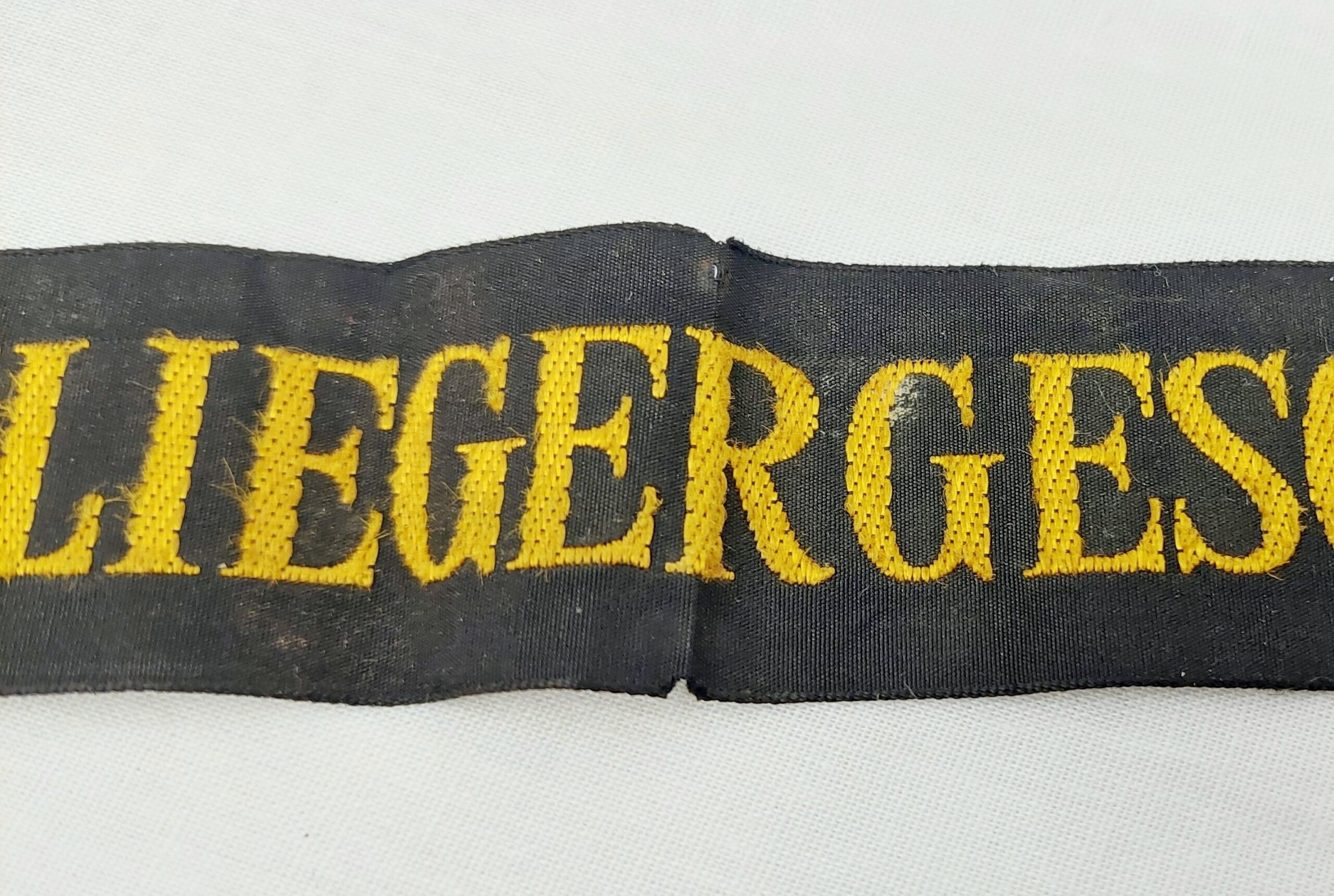 Cut Down WW1 German Naval Air Force Cap Tally - Image 5