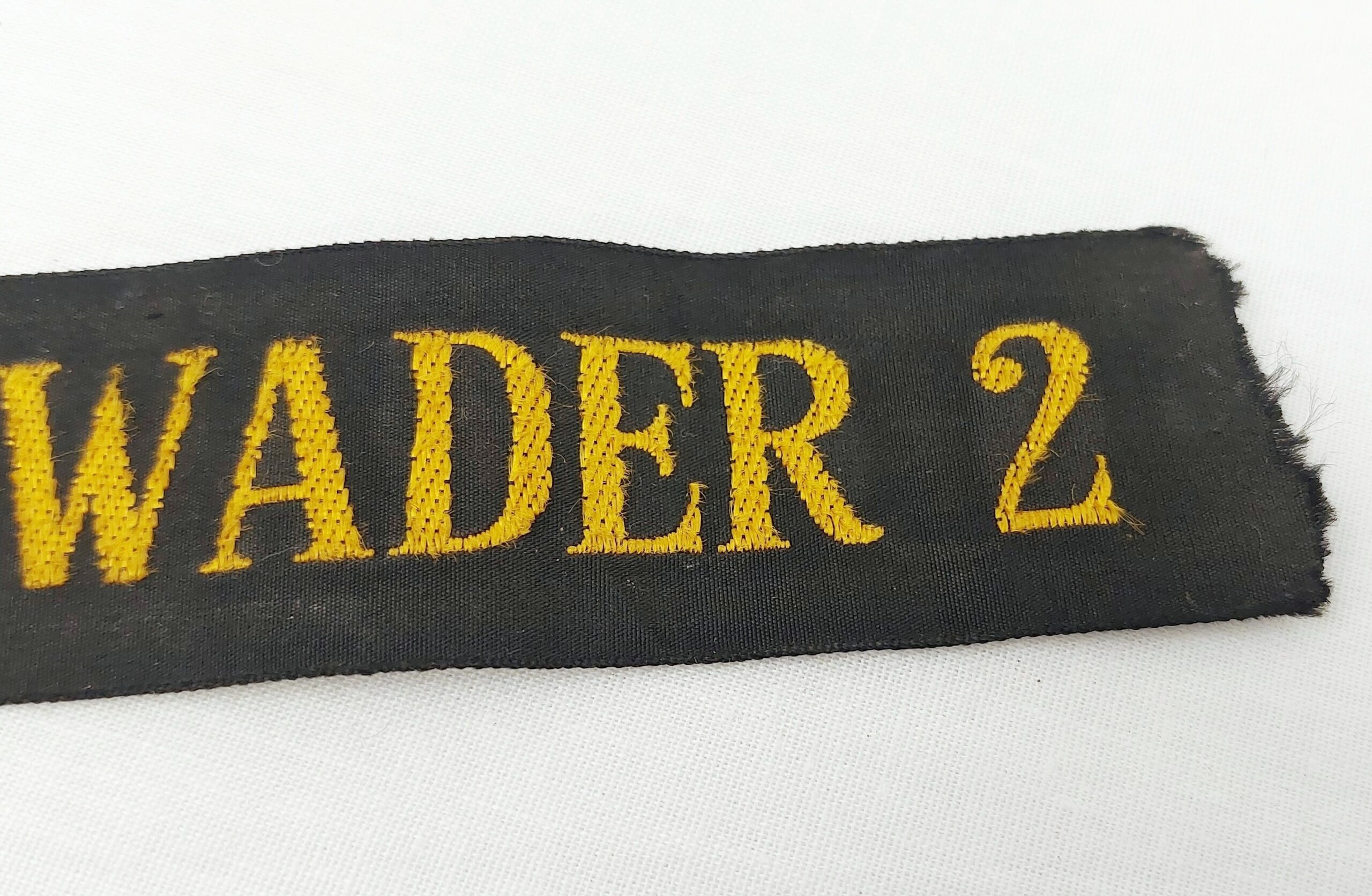 Cut Down WW1 German Naval Air Force Cap Tally - Image 4