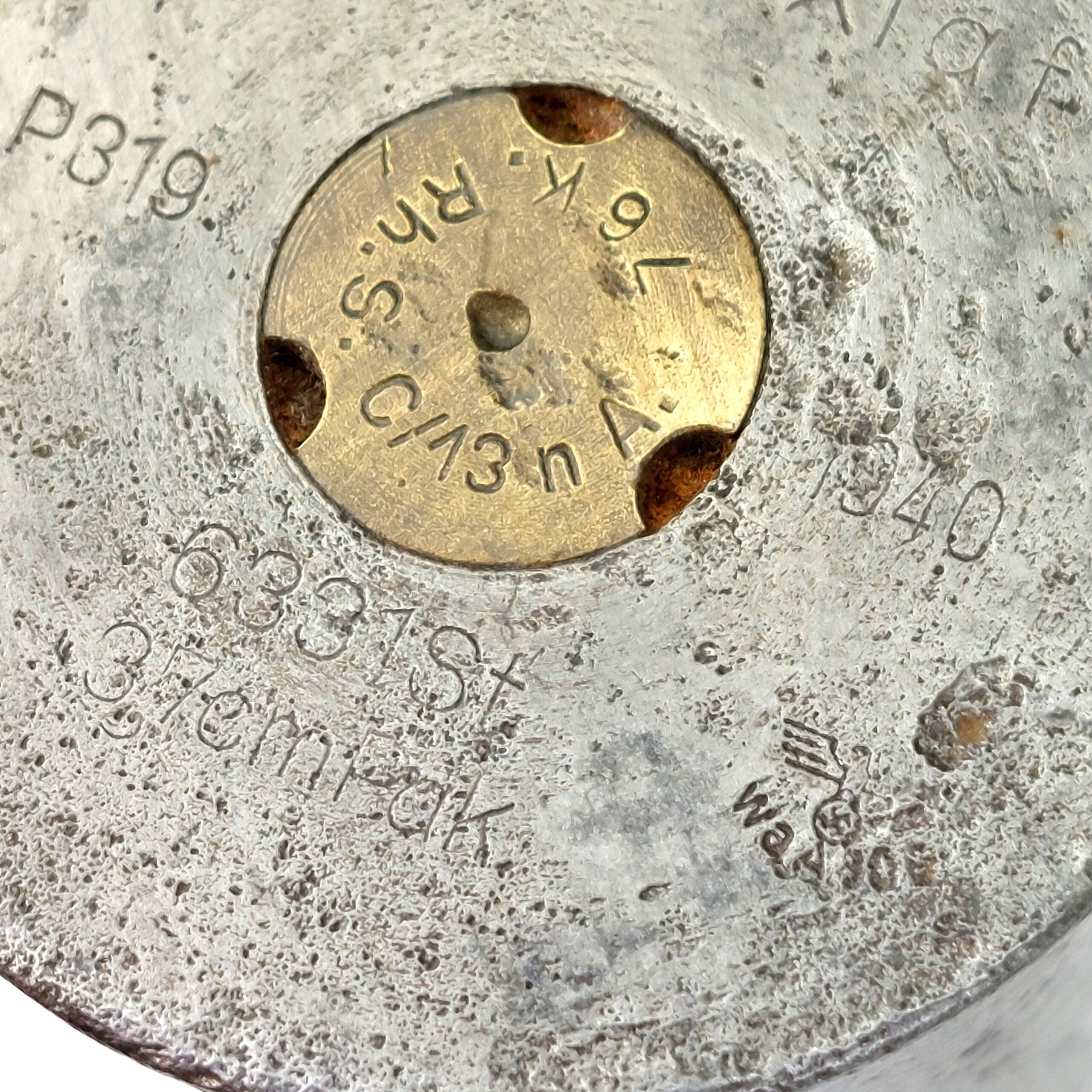 German, WW2, 37mm PAK 36 Round, XLAF 6331 ST, Dated 1940, Inert - Image 14