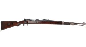 German, WW2, Mod.98 (K98) Mauser Bolt Action Rifle, Made by Mauser, Obendorf (S/42), Dated 1937, Deactivated