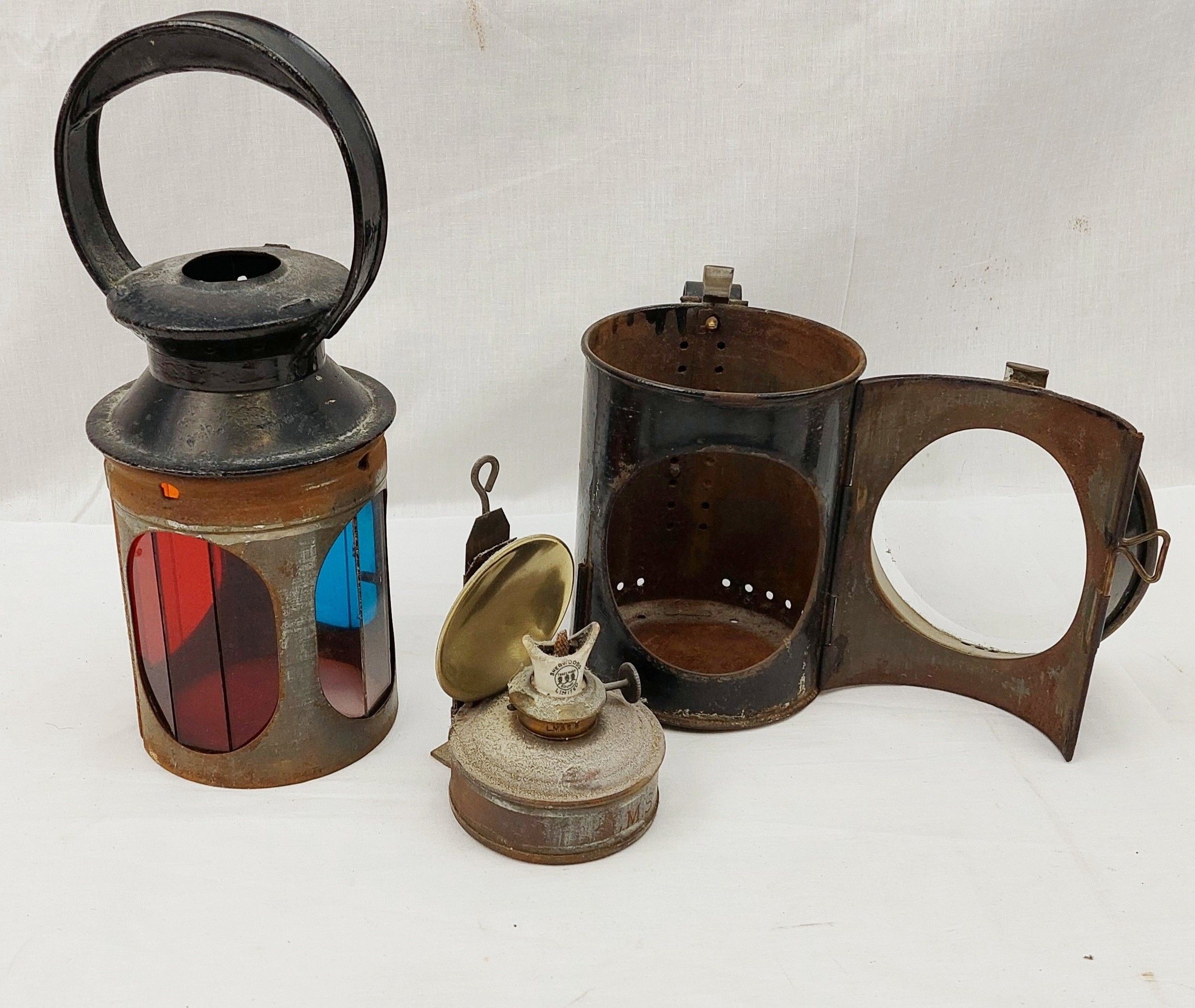LMS London, Midland & Scottish Railway 3 Aspect Lamp - Image 5