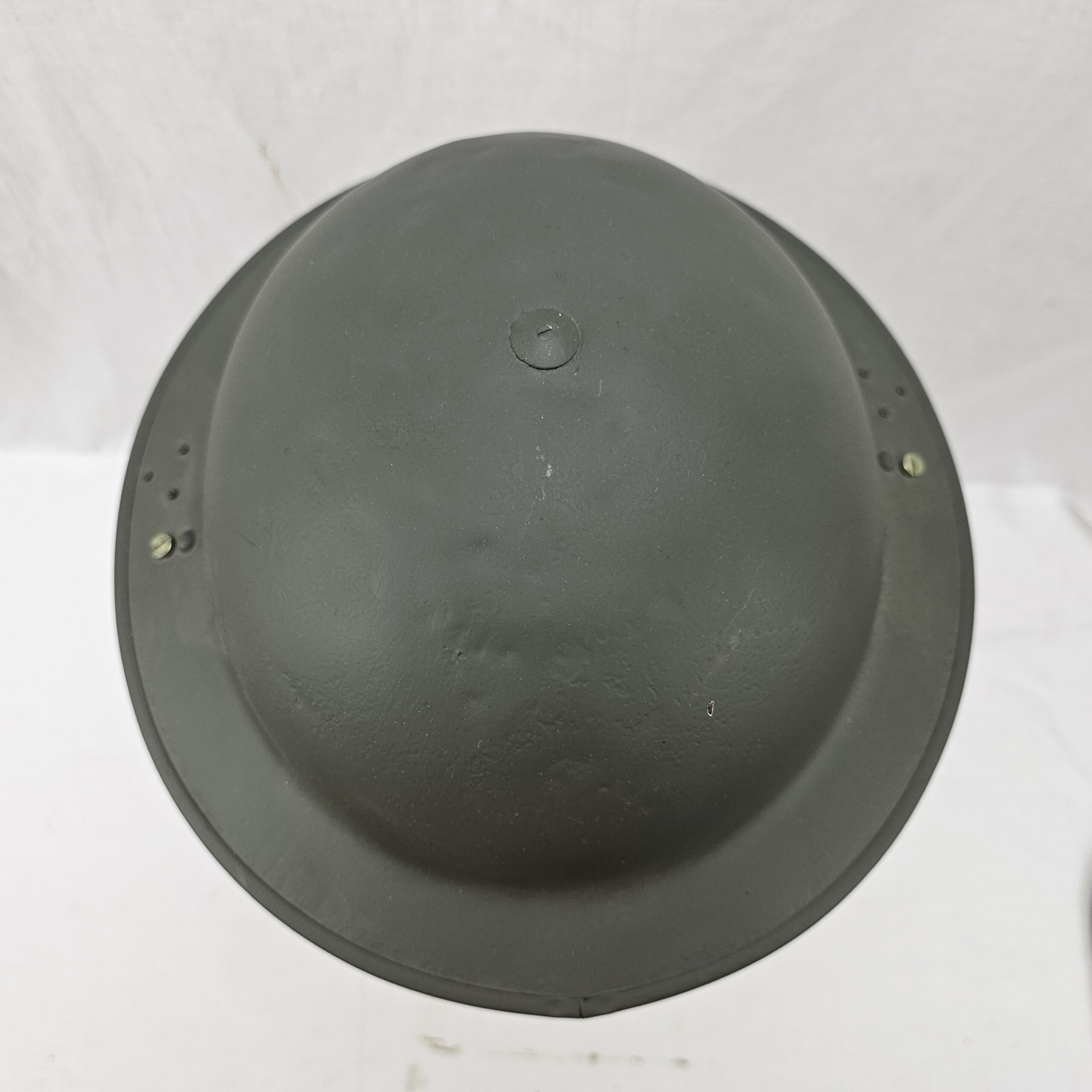 Lamp Crafted From A Brass Shell Case And Dummy Head With British Brodie Helmet Shade - Image 6