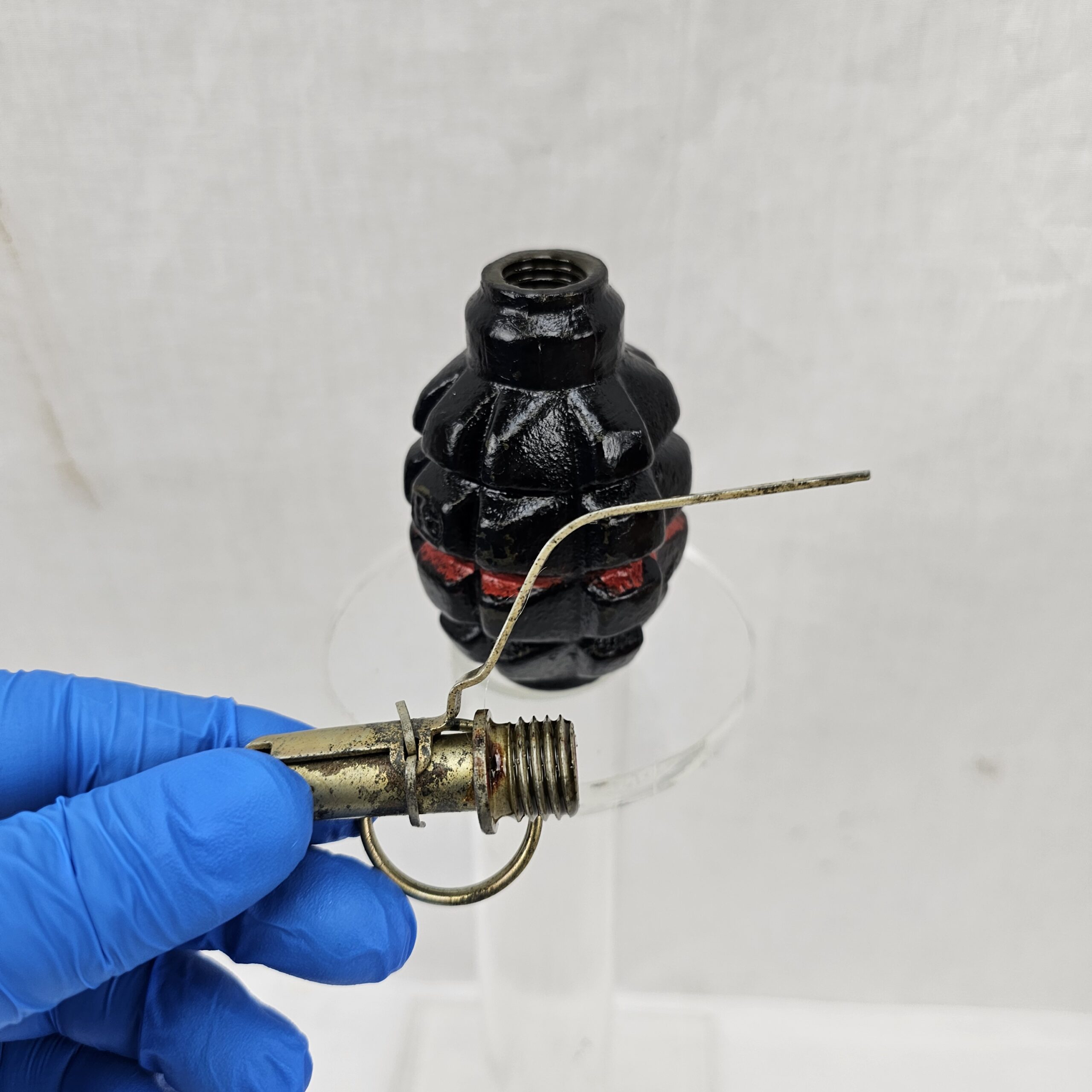 Post-War Soviet F1 Hand Grenade Inert #8 - Image 6