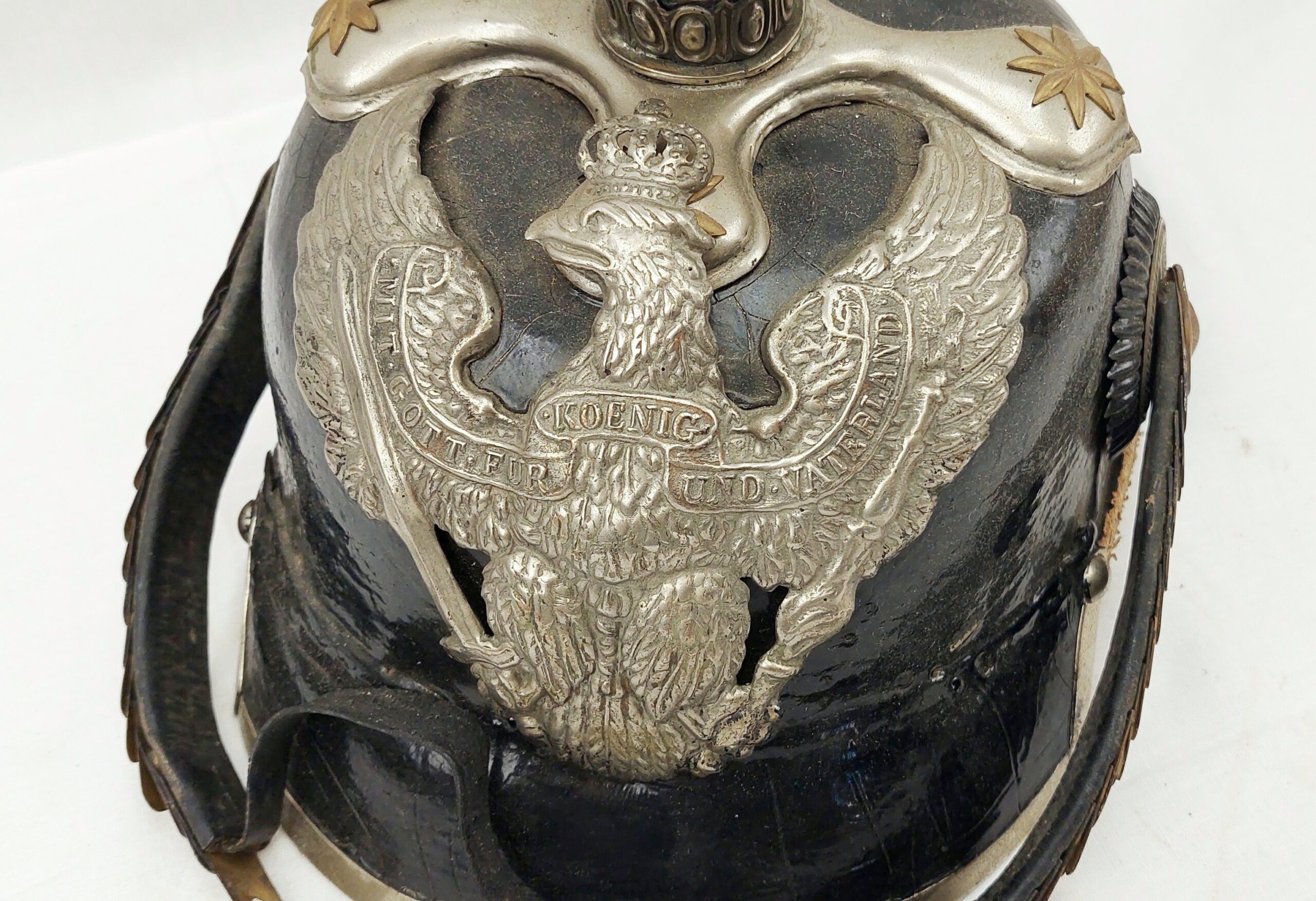 Prussian Model 1867 Officers Pickelhaube - Image 2