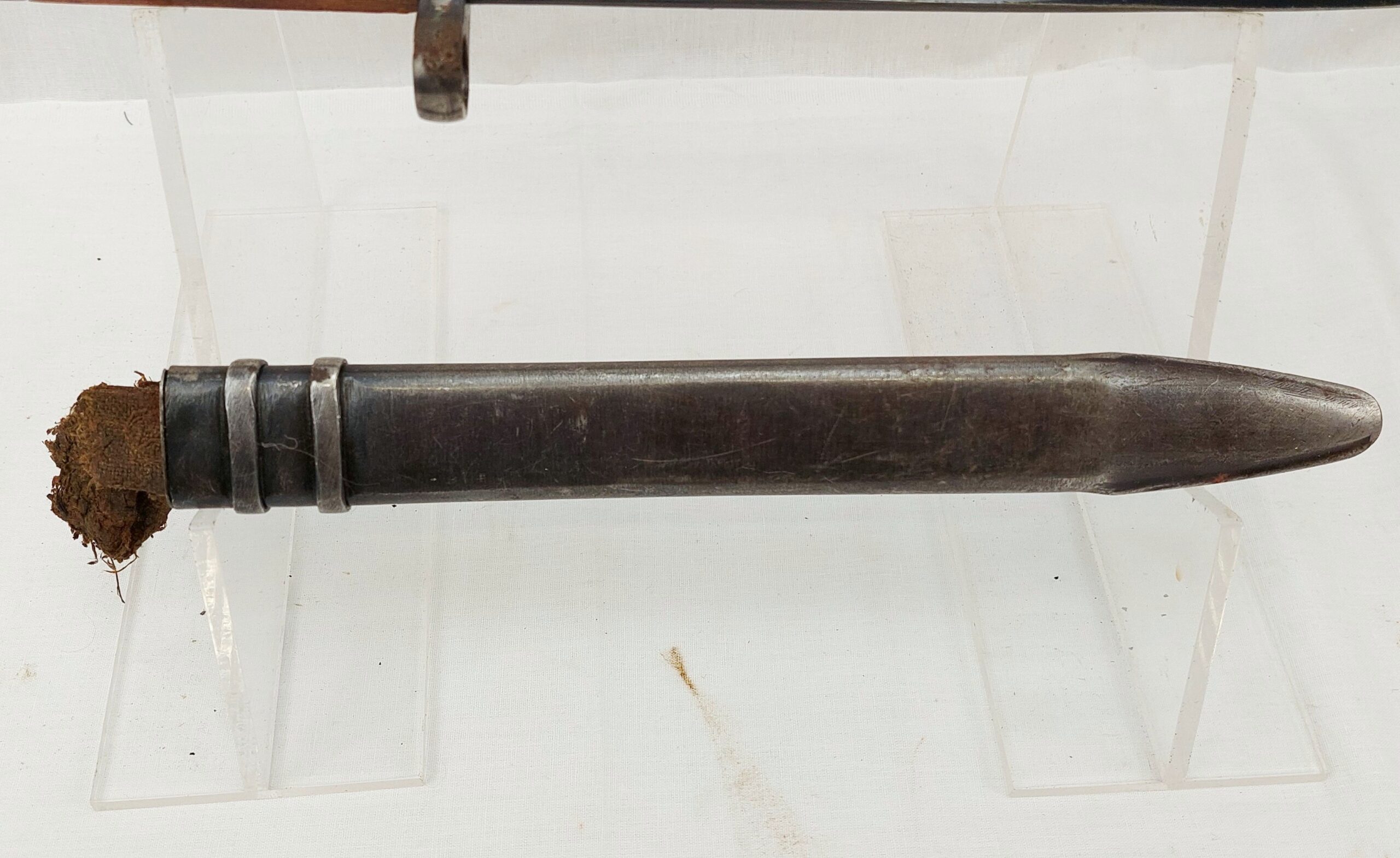 Rare Soviet 2nd Type SVT 39/40 Tokarev Bayonet And Scabbard #1 - Image 3