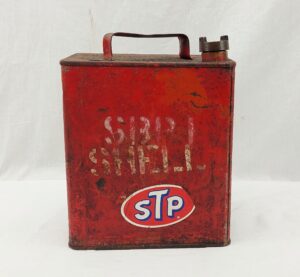 Shell STP Petrolium Spirit Can