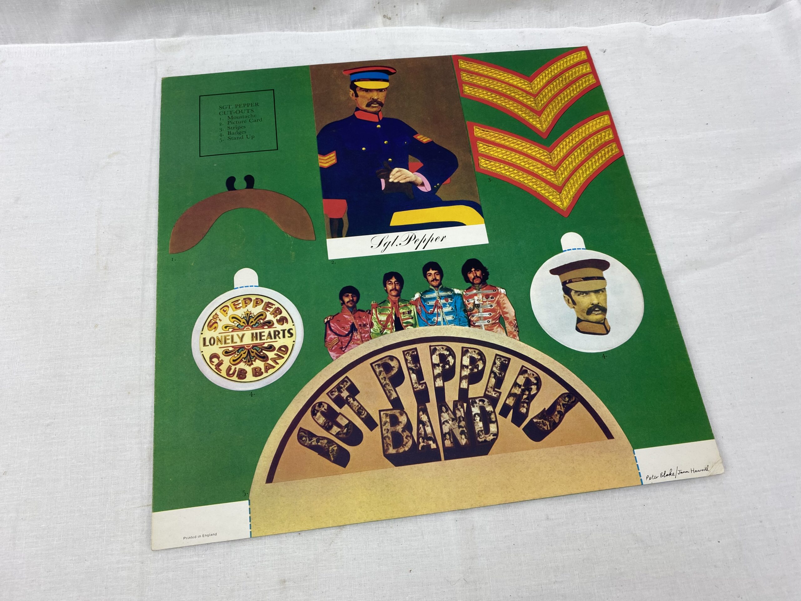 The Beatles Sgt. Peppers Lonely Hearts Club Band UK 1st Press Vinyl LP VG+/Ex+ - Image 16