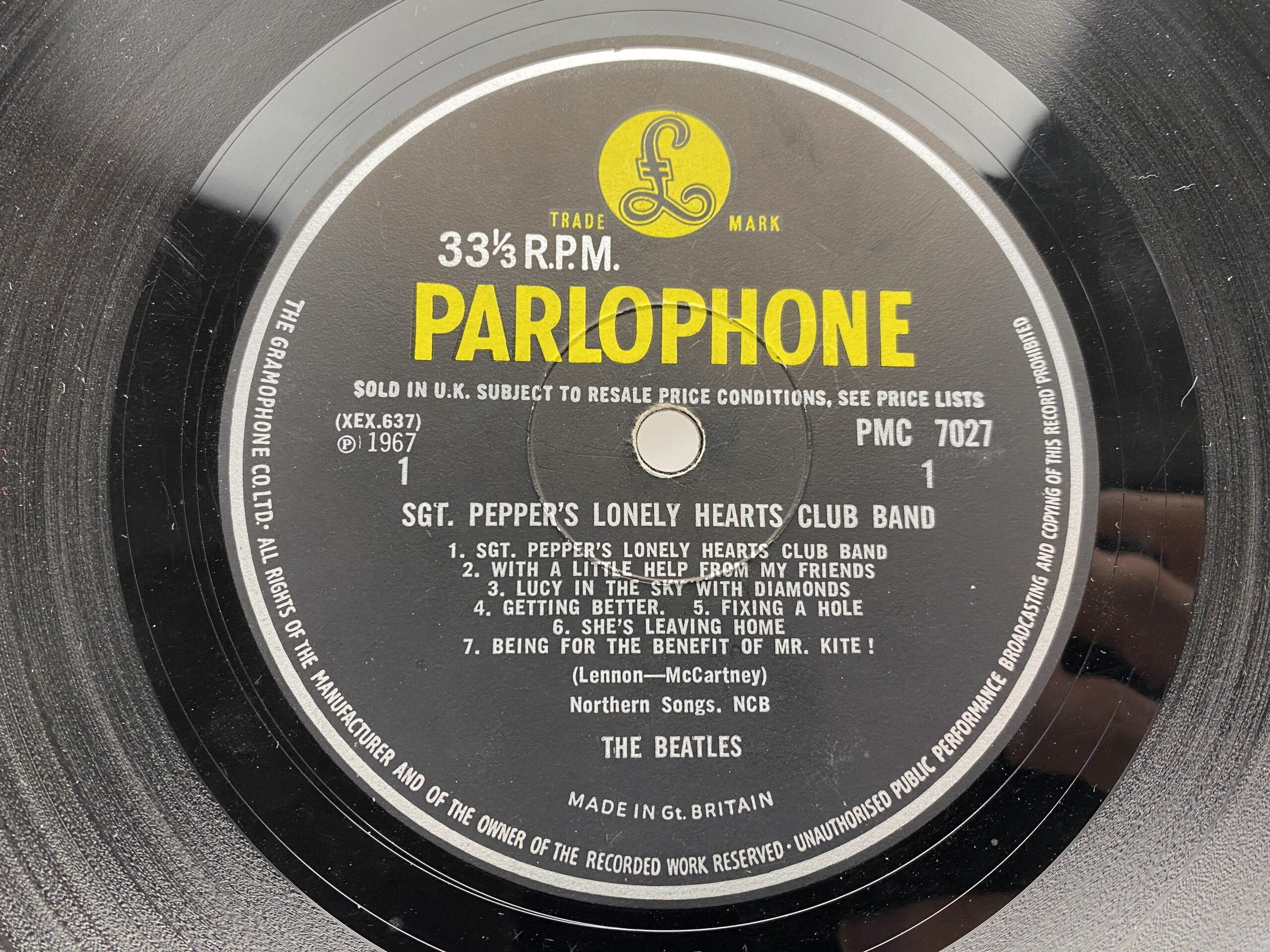 The Beatles Sgt. Peppers Lonely Hearts Club Band UK 1st Press Vinyl LP VG+/Ex+ - Image 20