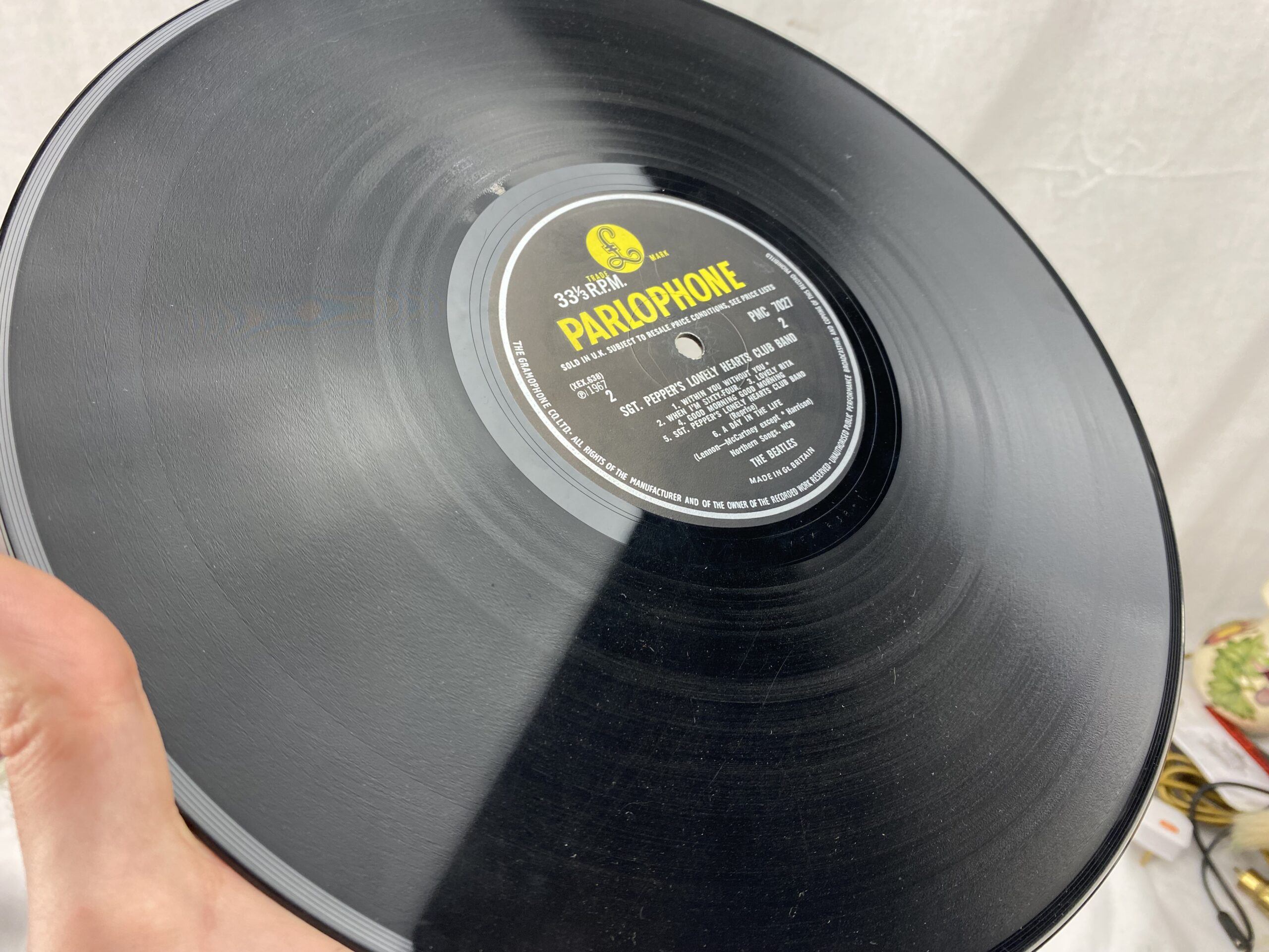 The Beatles Sgt. Peppers Lonely Hearts Club Band UK 1st Press Vinyl LP VG+/Ex+ - Image 25