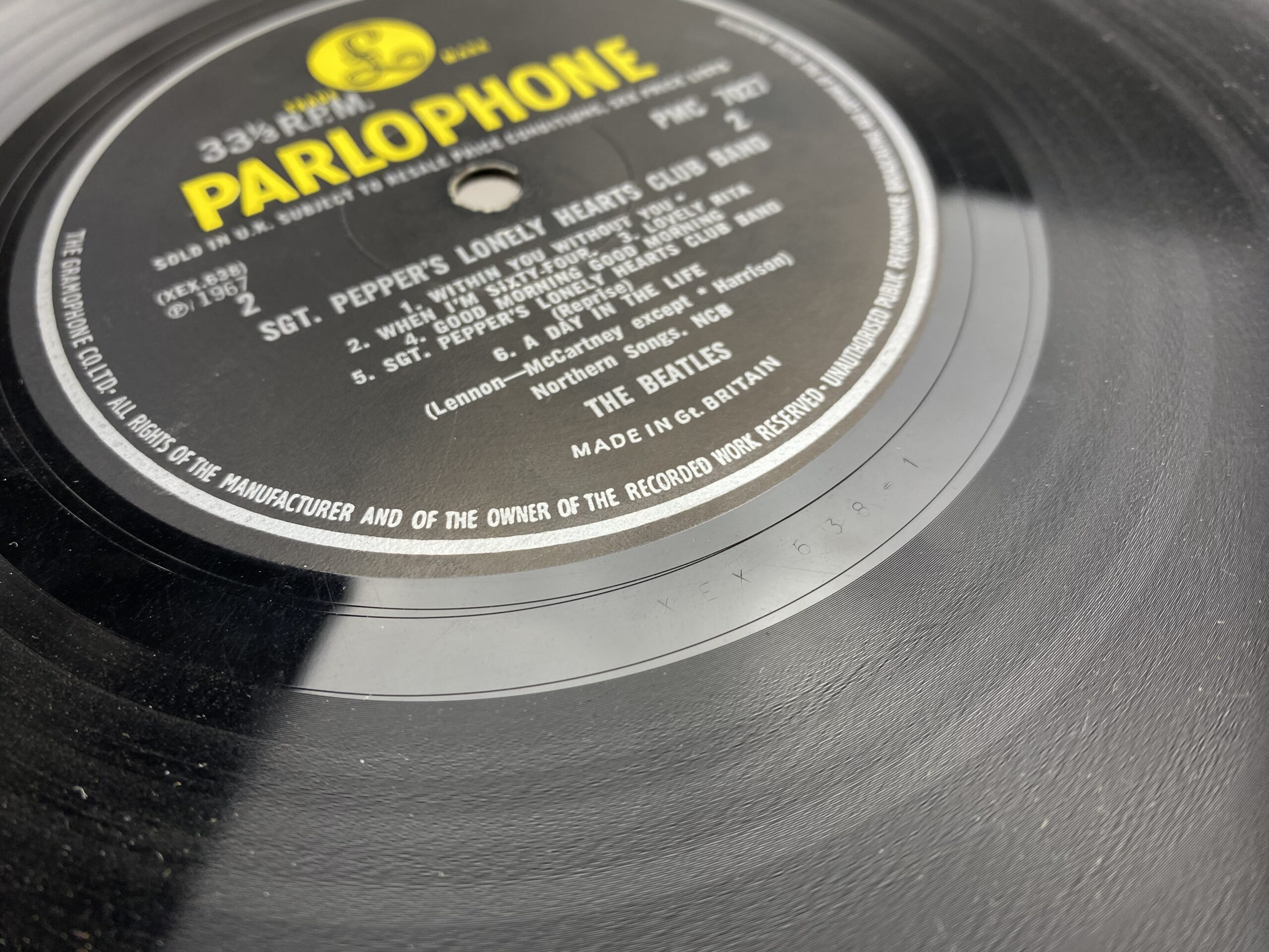 The Beatles Sgt. Peppers Lonely Hearts Club Band UK 1st Press Vinyl LP VG+/Ex+ - Image 26