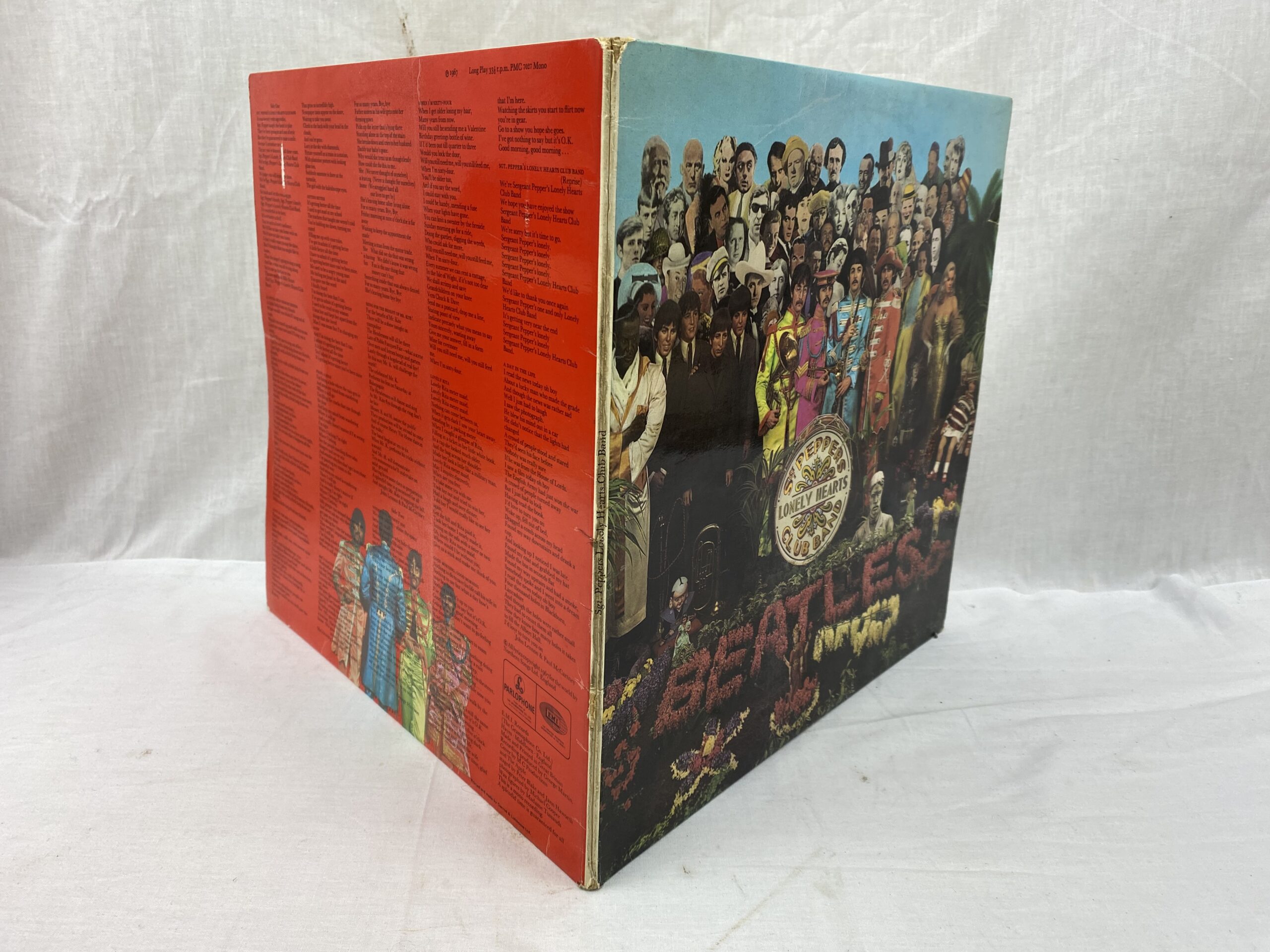 The Beatles Sgt. Peppers Lonely Hearts Club Band UK 1st Press Vinyl LP VG+/Ex+ - Image 5