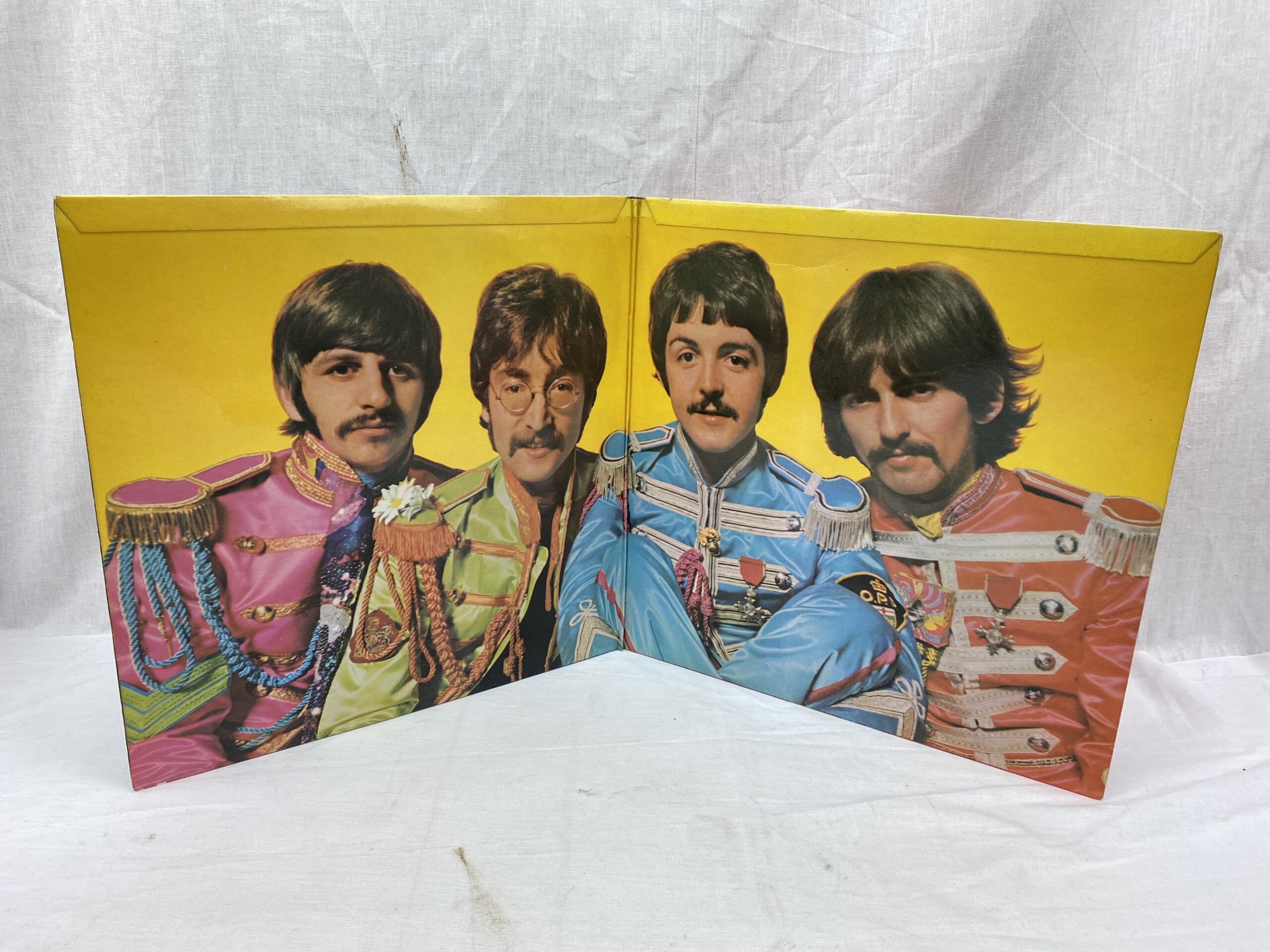 The Beatles Sgt. Peppers Lonely Hearts Club Band UK 1st Press Vinyl LP VG+/Ex+ - Image 7