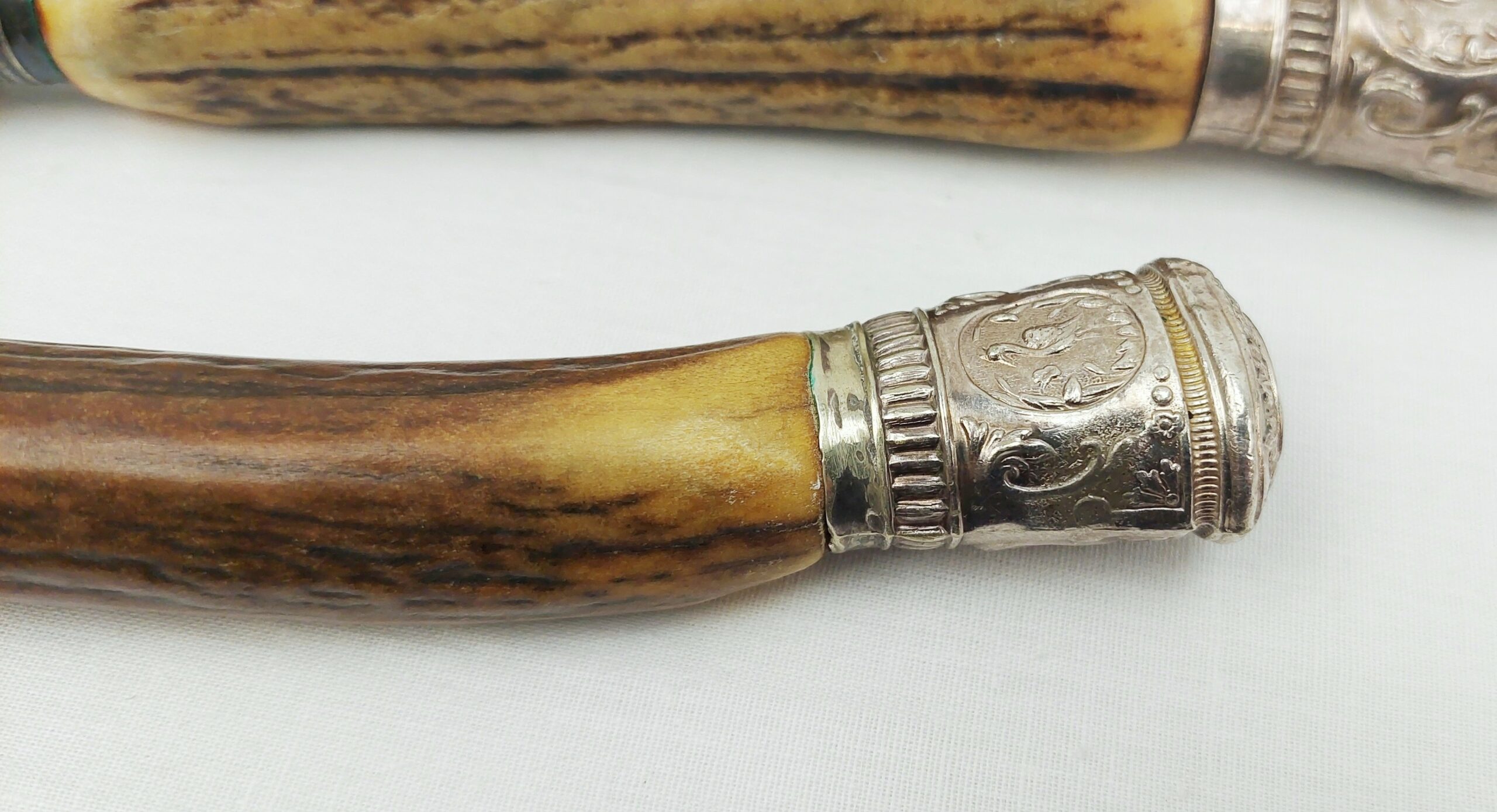 Victorian Silver Mounted Carving Set - Image 8