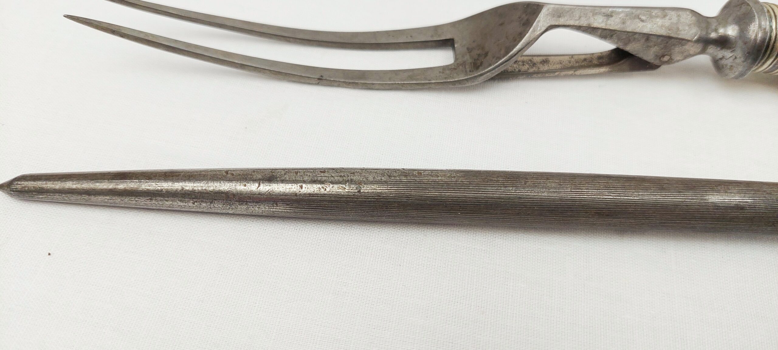 Victorian Silver Mounted Carving Set - Image 6