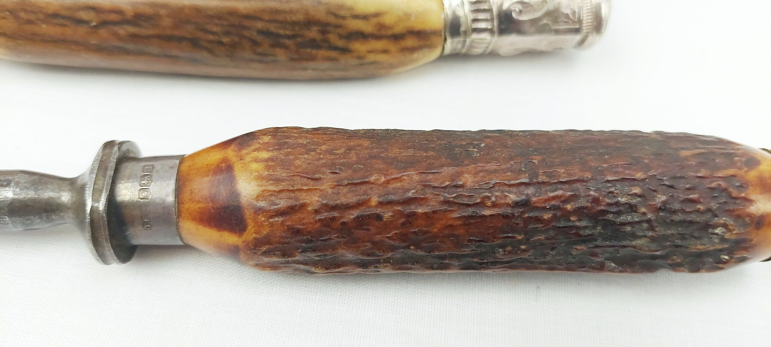 Victorian Silver Mounted Carving Set - Image 5