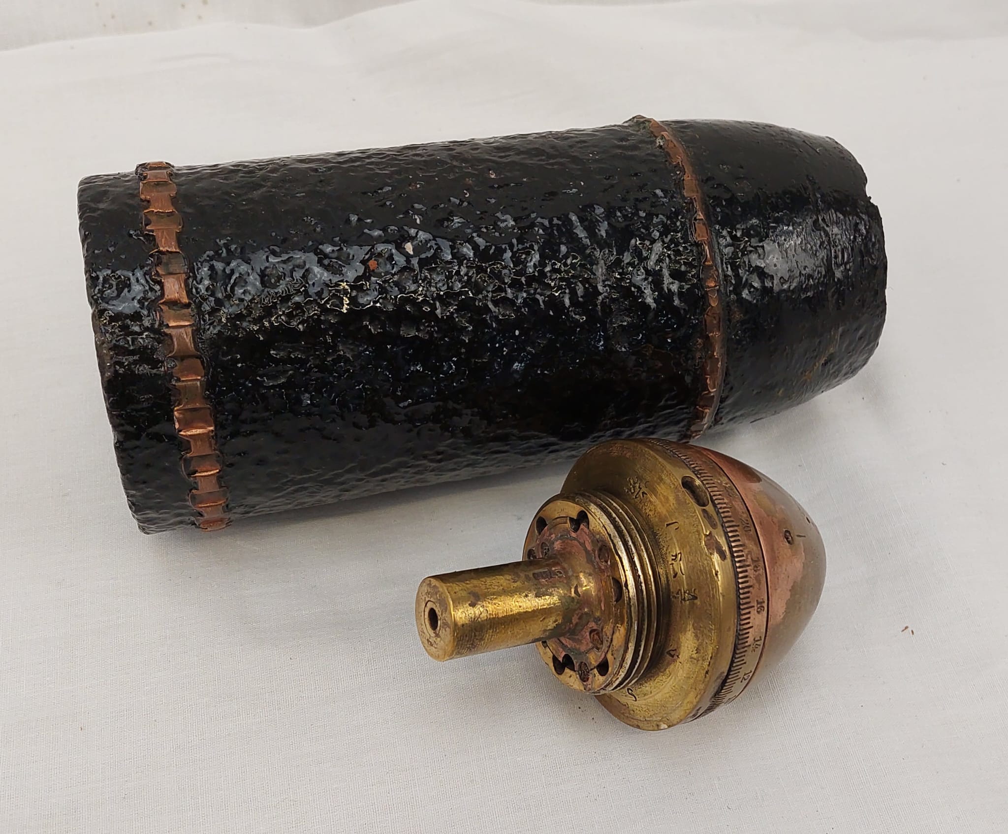 WW1 German 88mm 25lb (pounder) Shell - Image 4