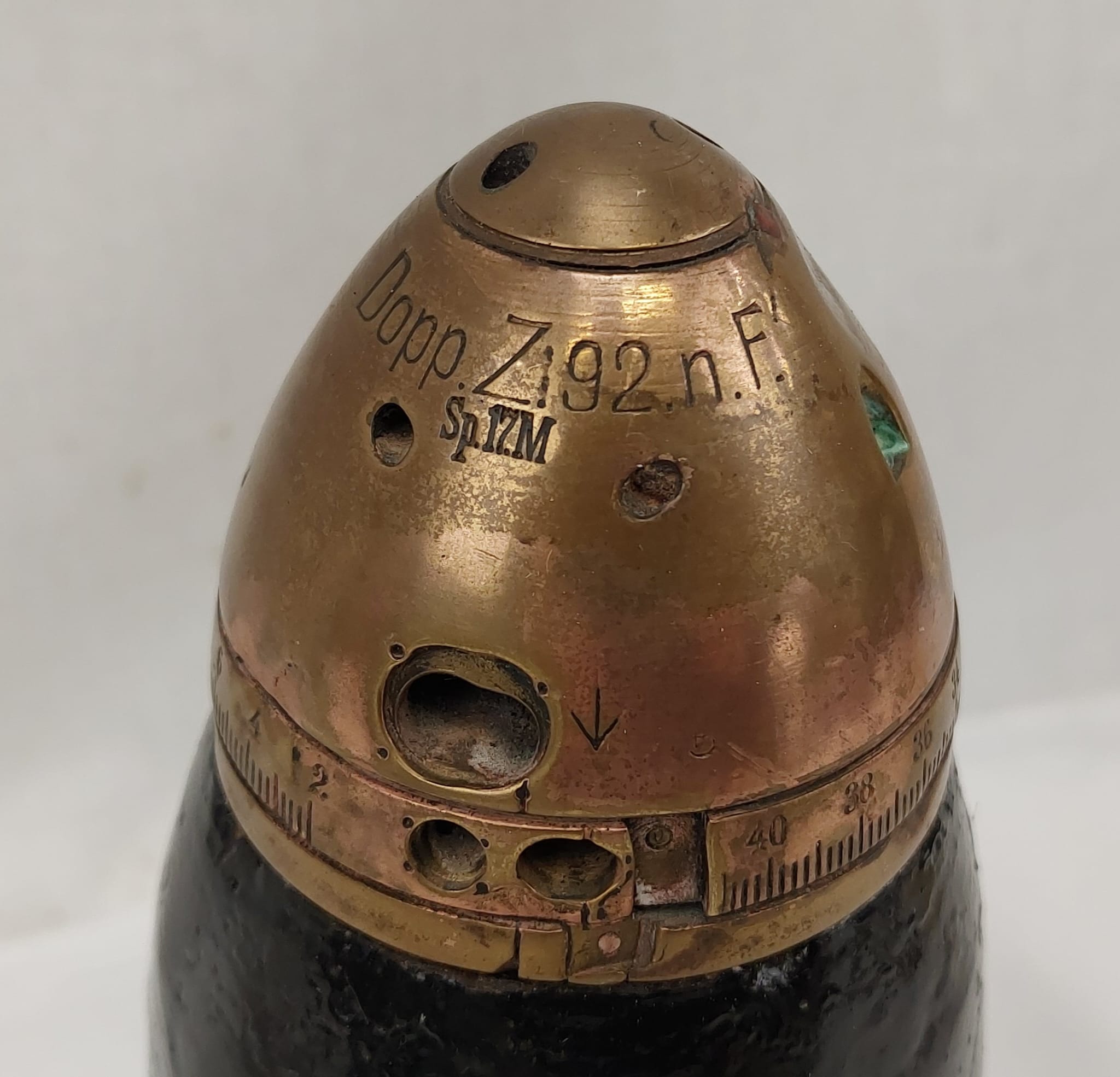 WW1 German 88mm 25lb (pounder) Shell - Image 3