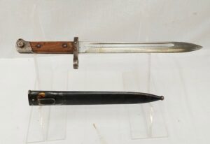 WW2 Austrian Mannlicher Model 1895 Bayonet And Scabbard
