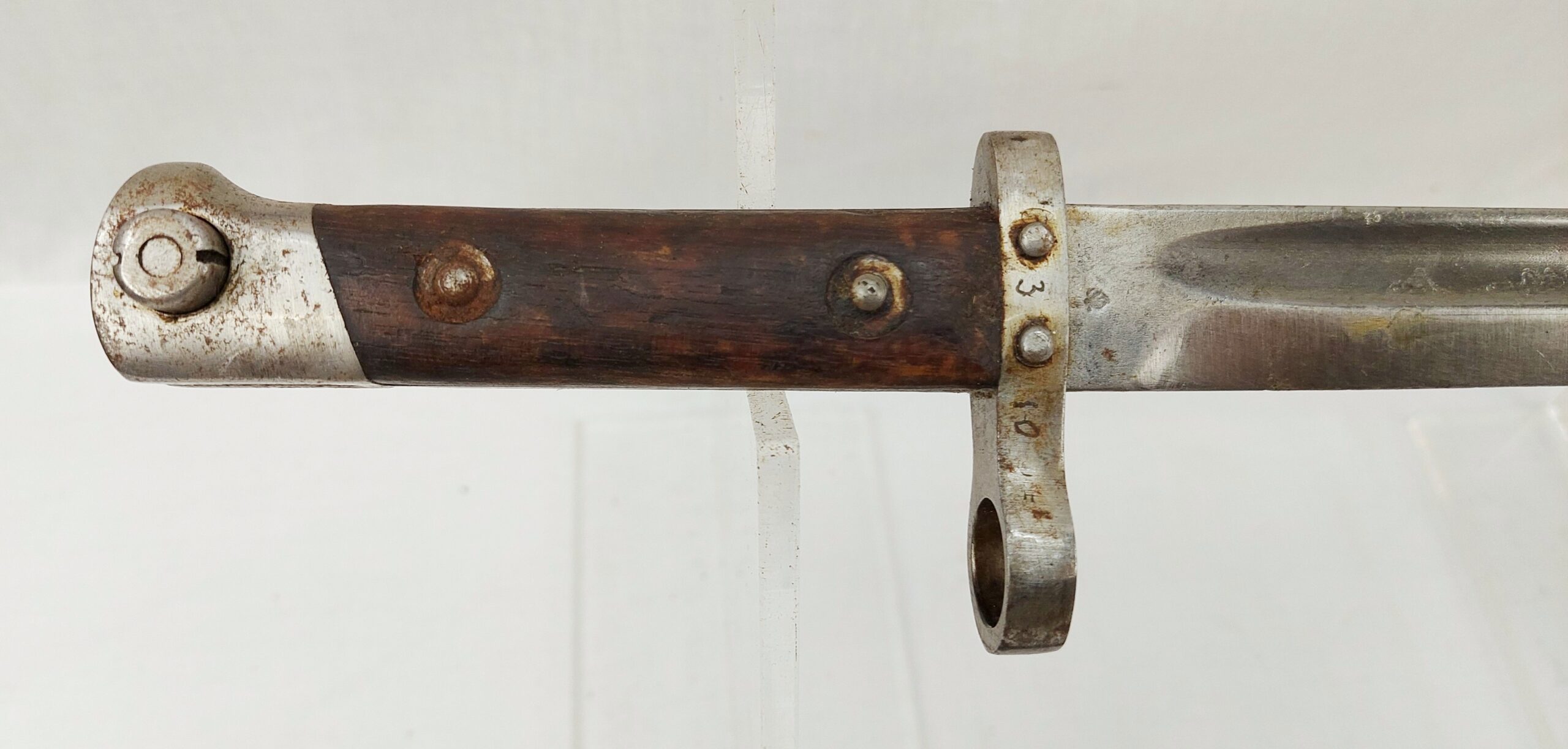 WW2 Austrian Mannlicher Model 1895 Bayonet And Scabbard #2 - Image 11