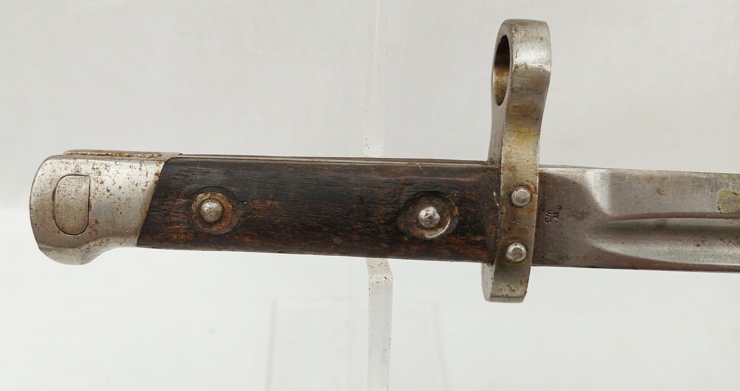 WW2 Austrian Mannlicher Model 1895 Bayonet And Scabbard #2 - Image 6