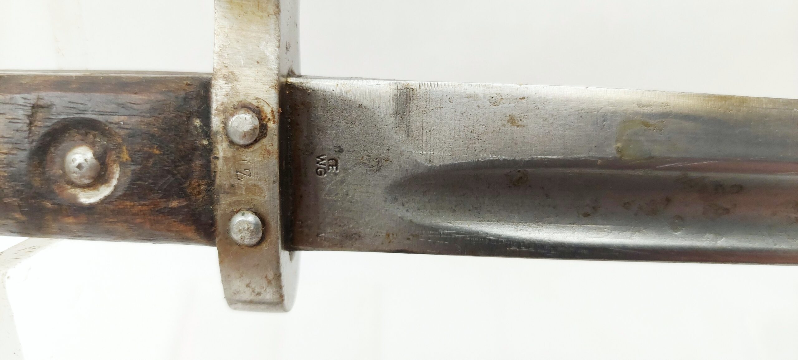 WW2 Austrian Mannlicher Model 1895 Bayonet And Scabbard #2 - Image 5