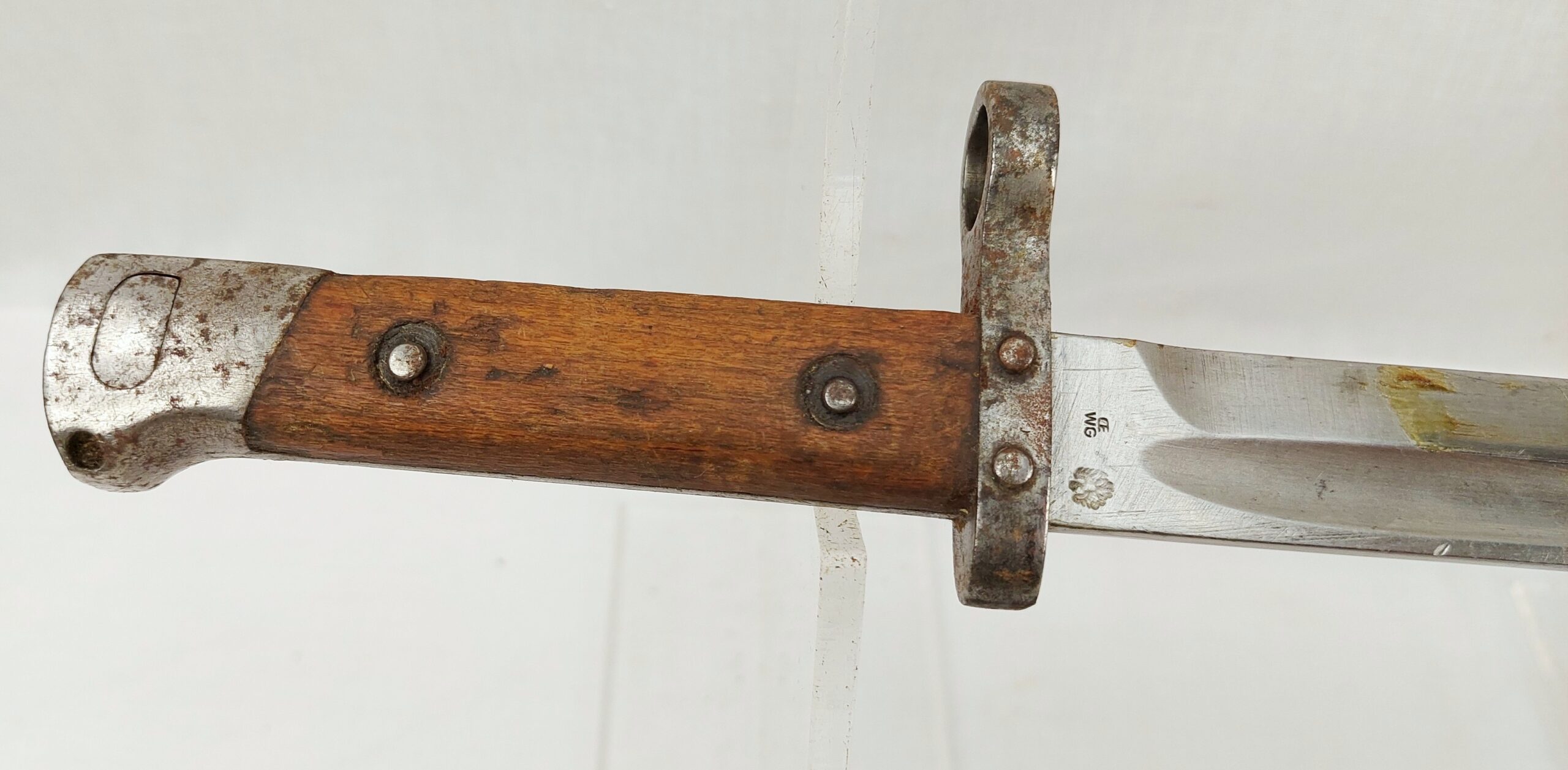 WW2 Austrian Mannlicher Model 1895 Bayonet And Scabbard - Image 6