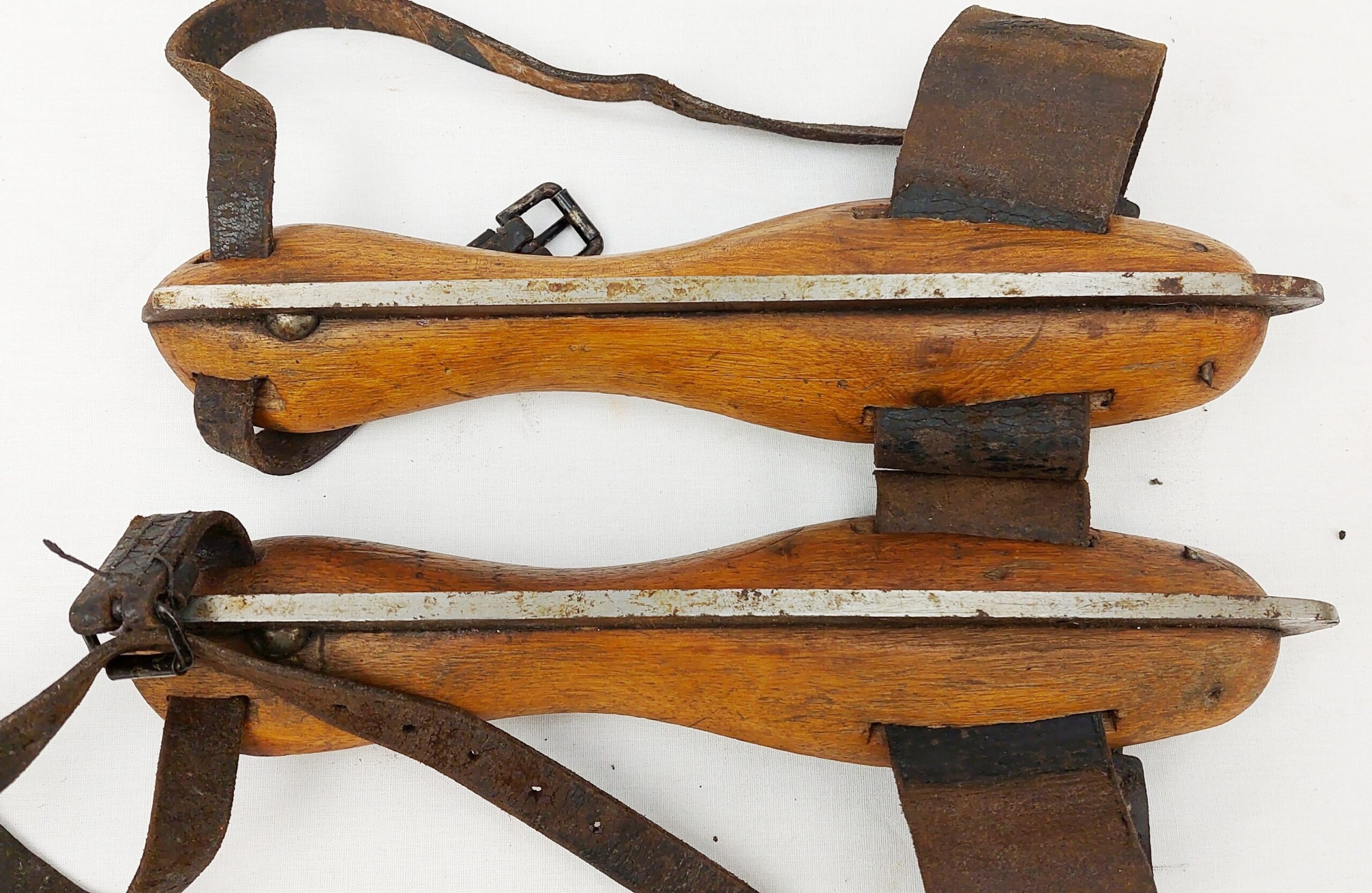 WW2 Commando Pair Of Ice Skates - Image 4