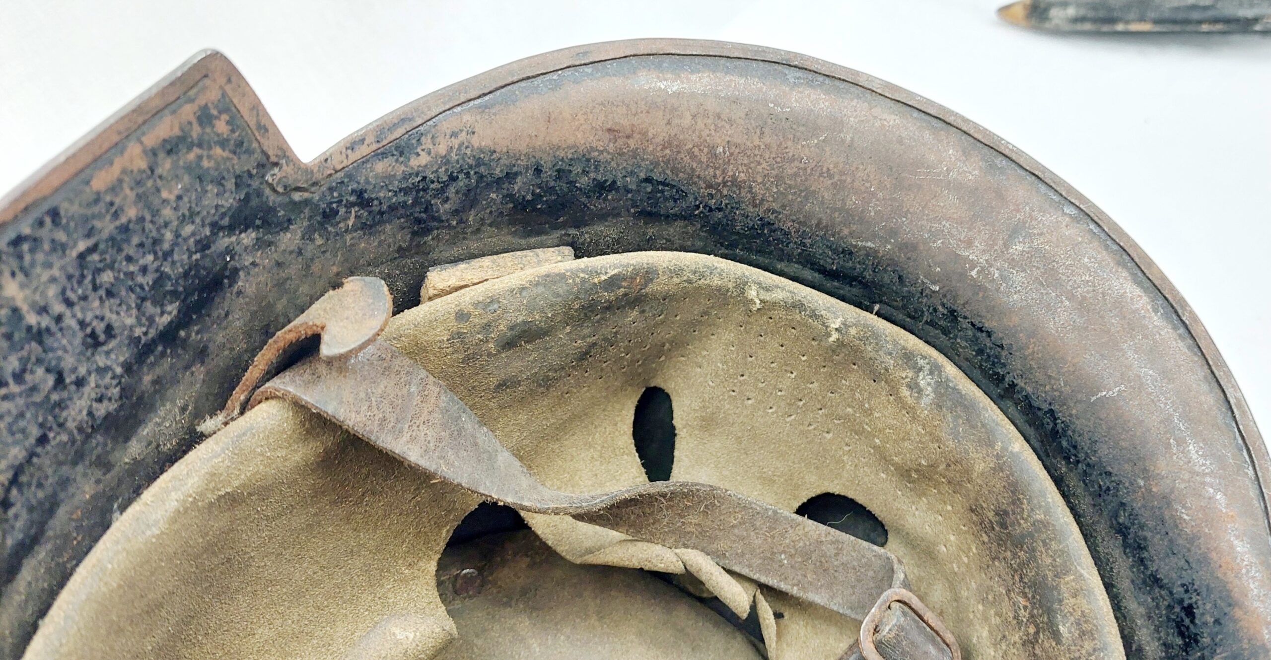WW2 German 3rd Pattern Firemans Helmet From Hamburg - Image 9
