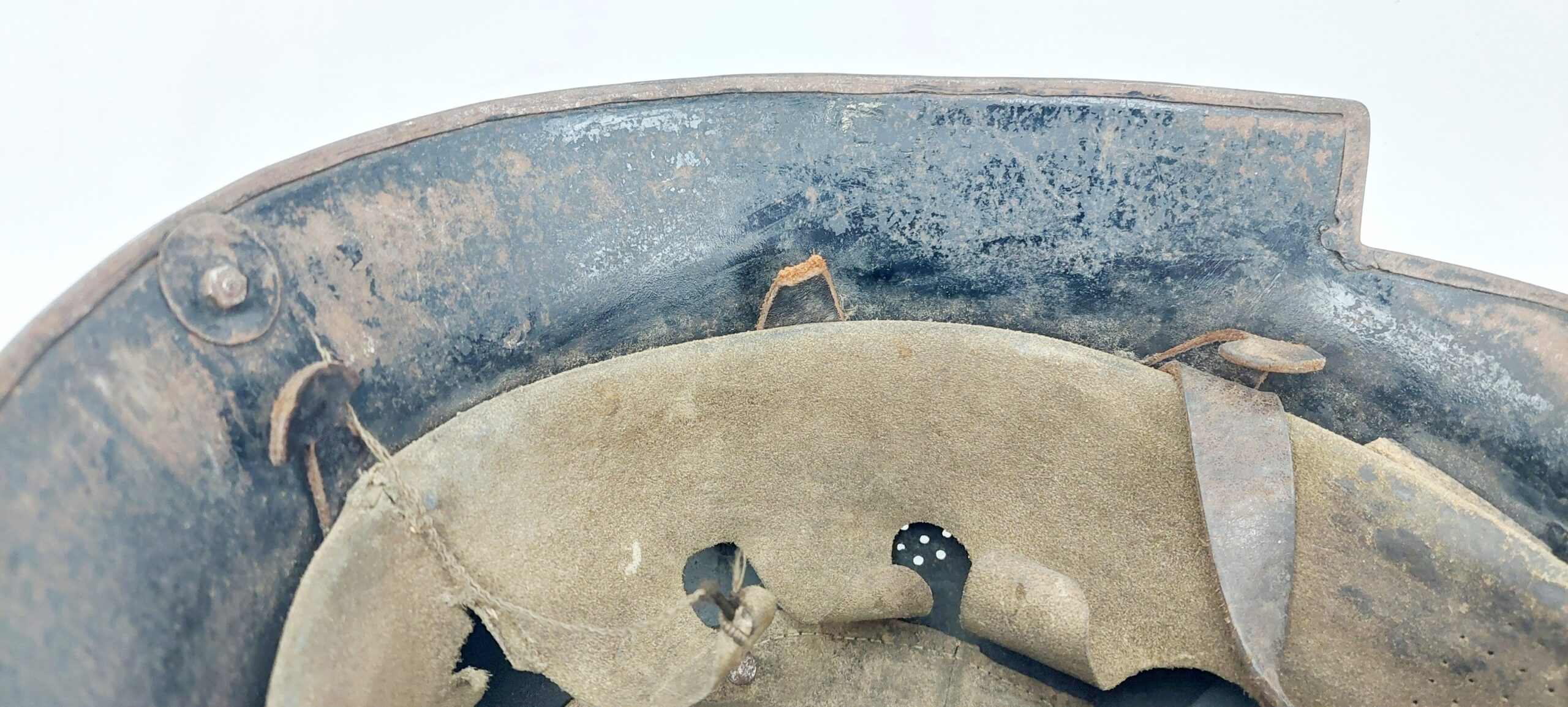 WW2 German 3rd Pattern Firemans Helmet From Hamburg - Image 8