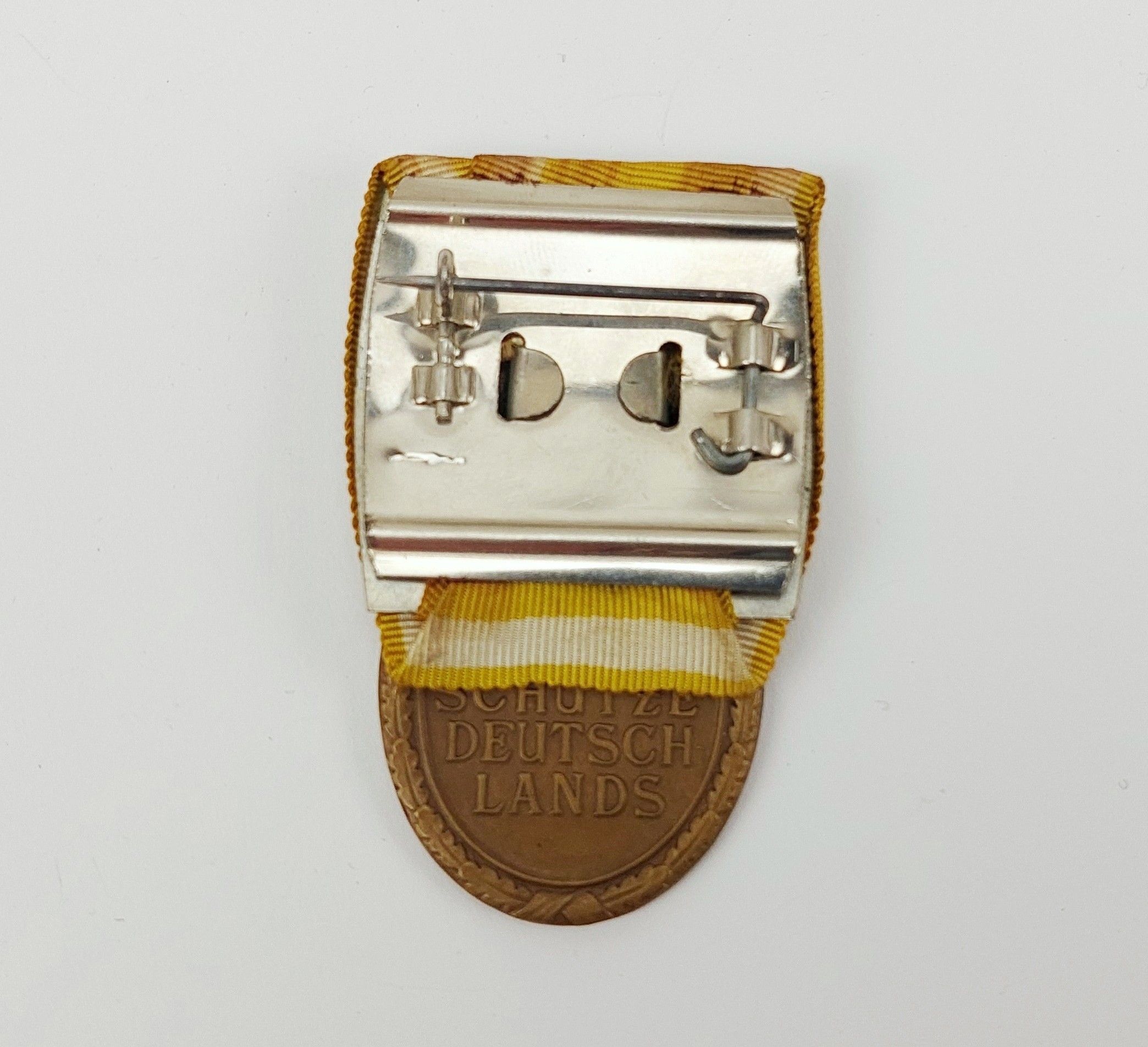 WW1 German Court Mounted West Wall Medal - Image 4