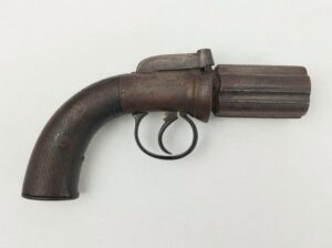 c1850 Pepperbox Over Hammer Revolver