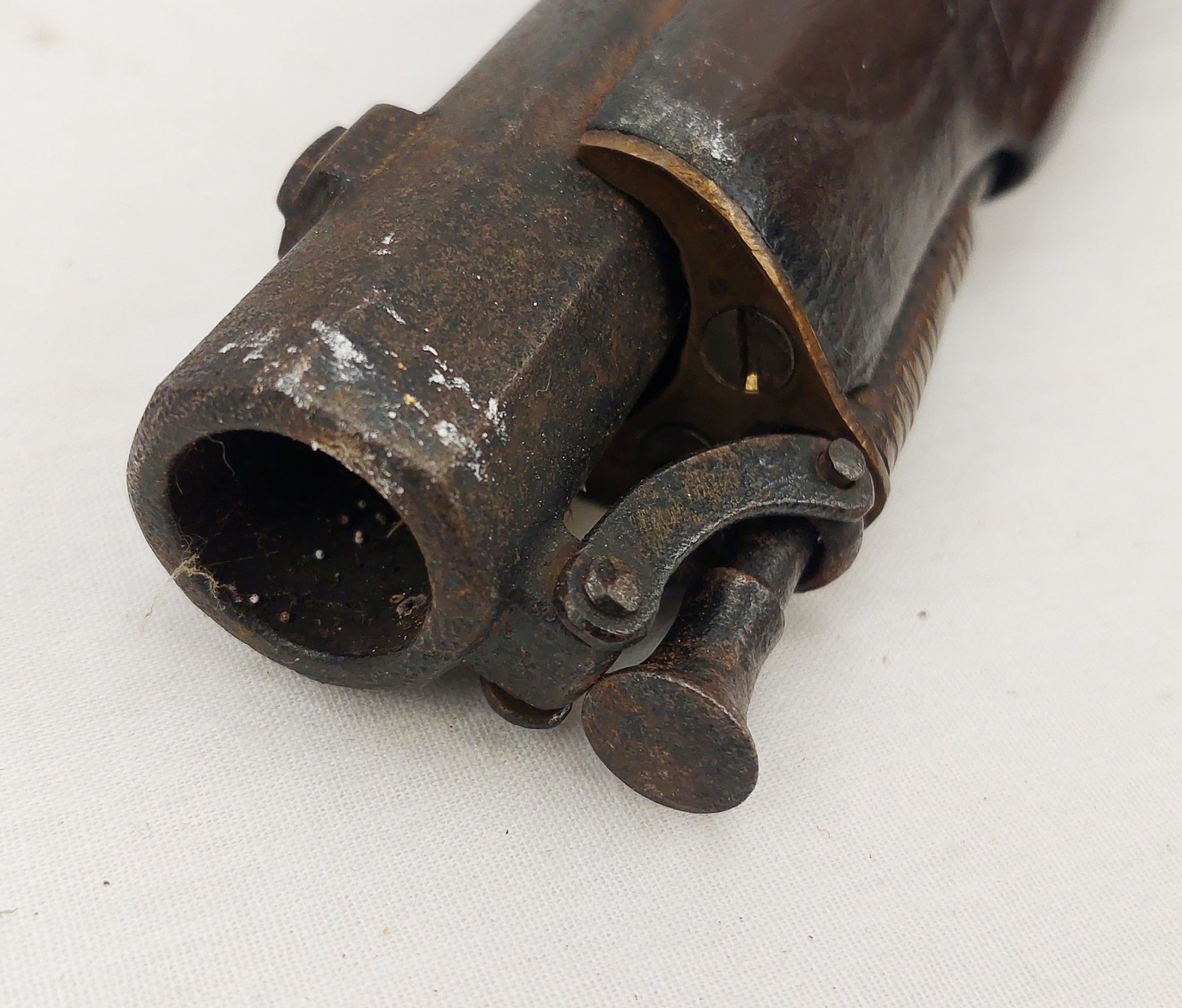 1858 Dated Enfield Percussion Officers Pistol - Image 3