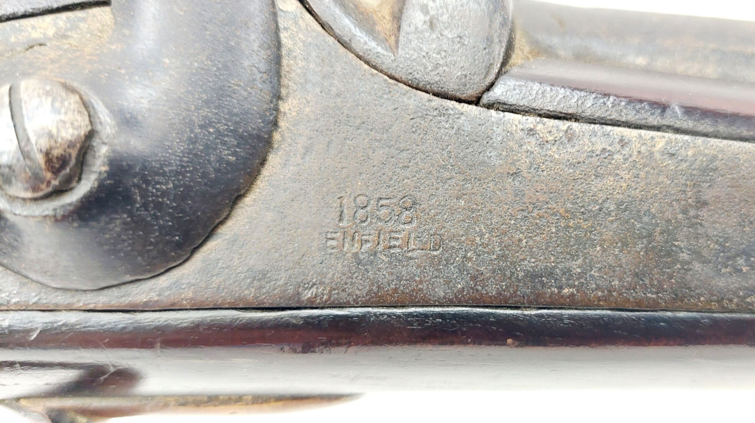 1858 Dated Enfield Percussion Officers Pistol - Image 13