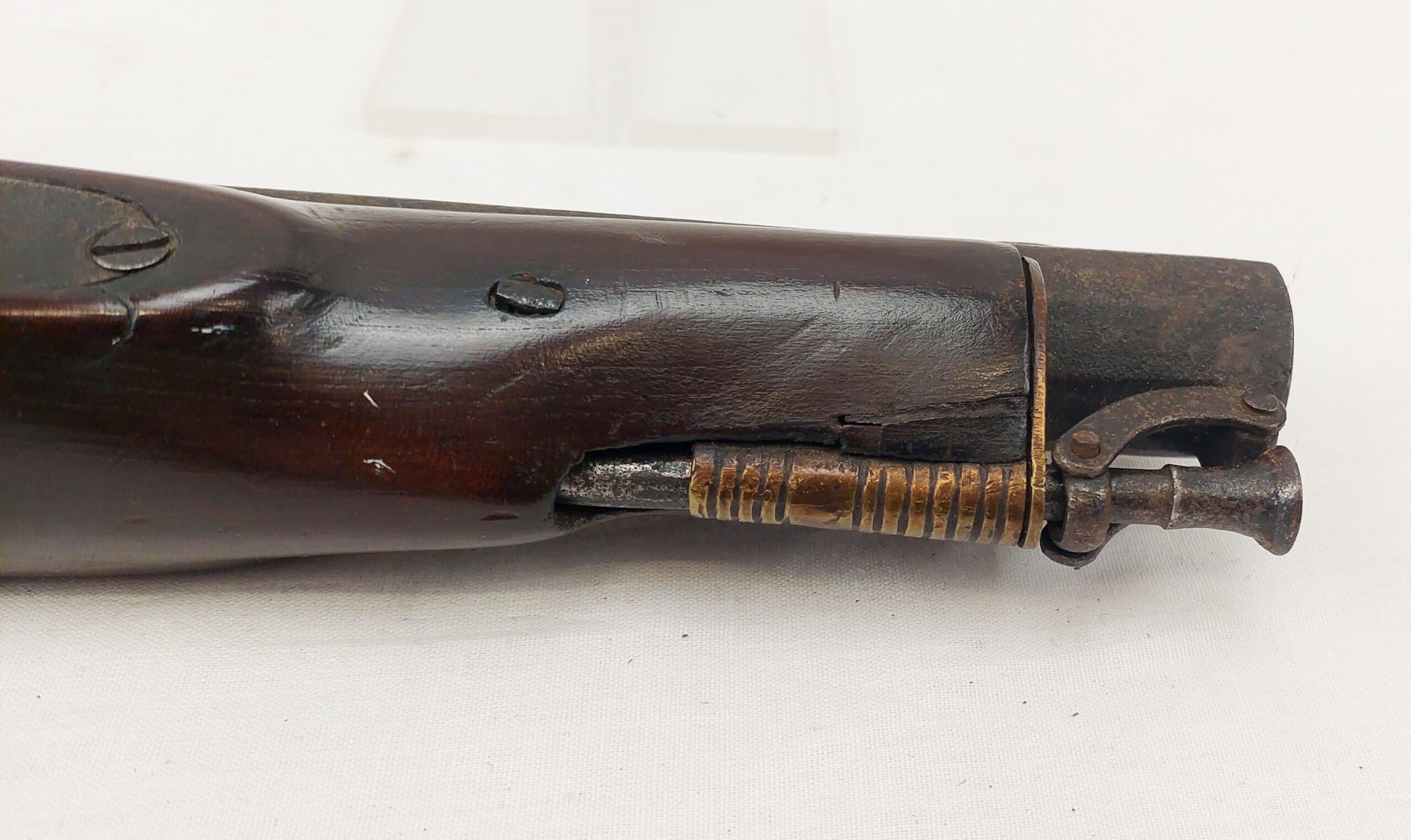 1858 Dated Enfield Percussion Officers Pistol - Image 7