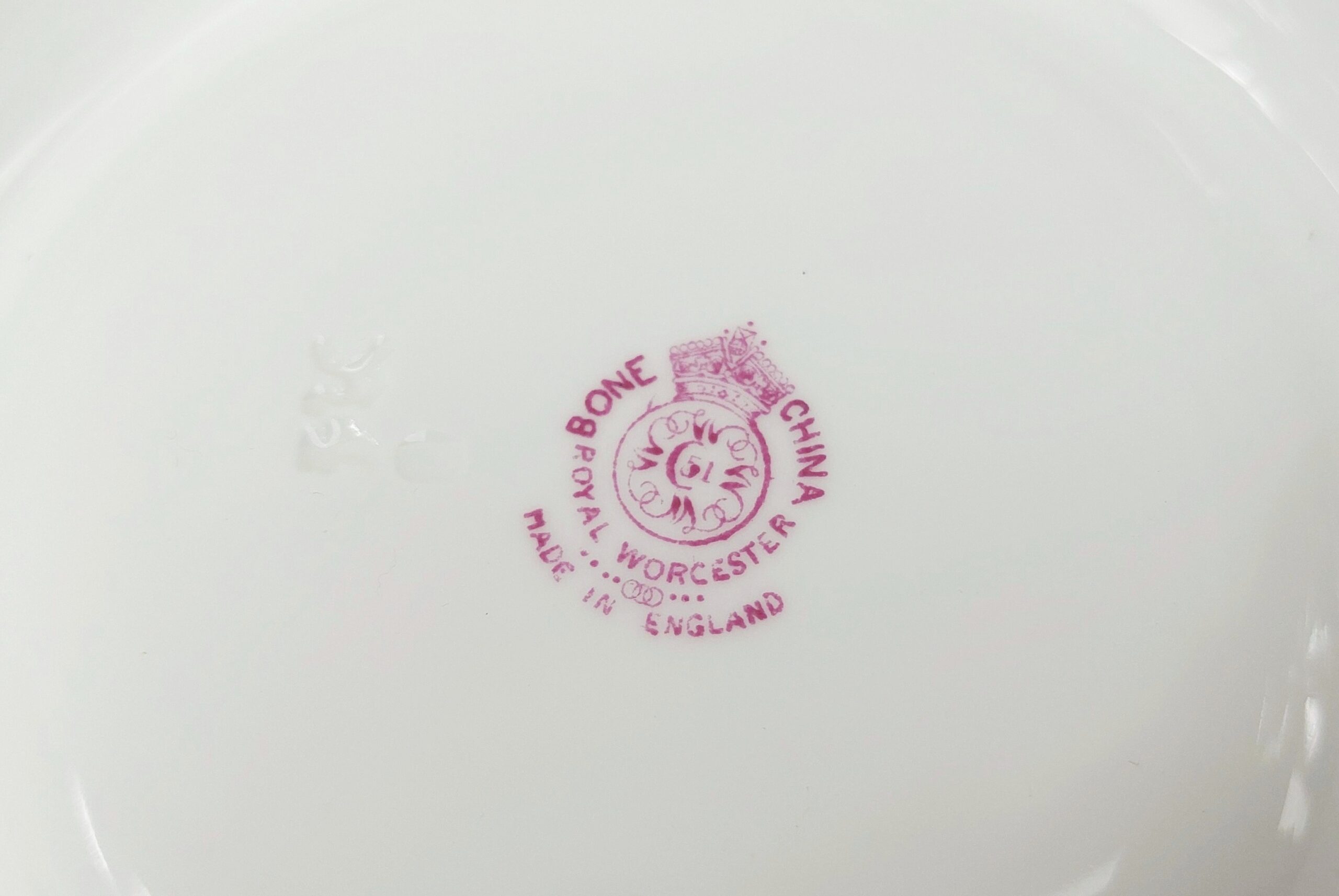 1898 Royal Worcester Tolly Pin Dish - Image 6