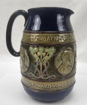 1902 Royal Doulton King Edward VII Coronation Jug