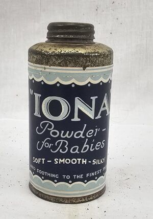 1930s Iona Baby Powder Tin